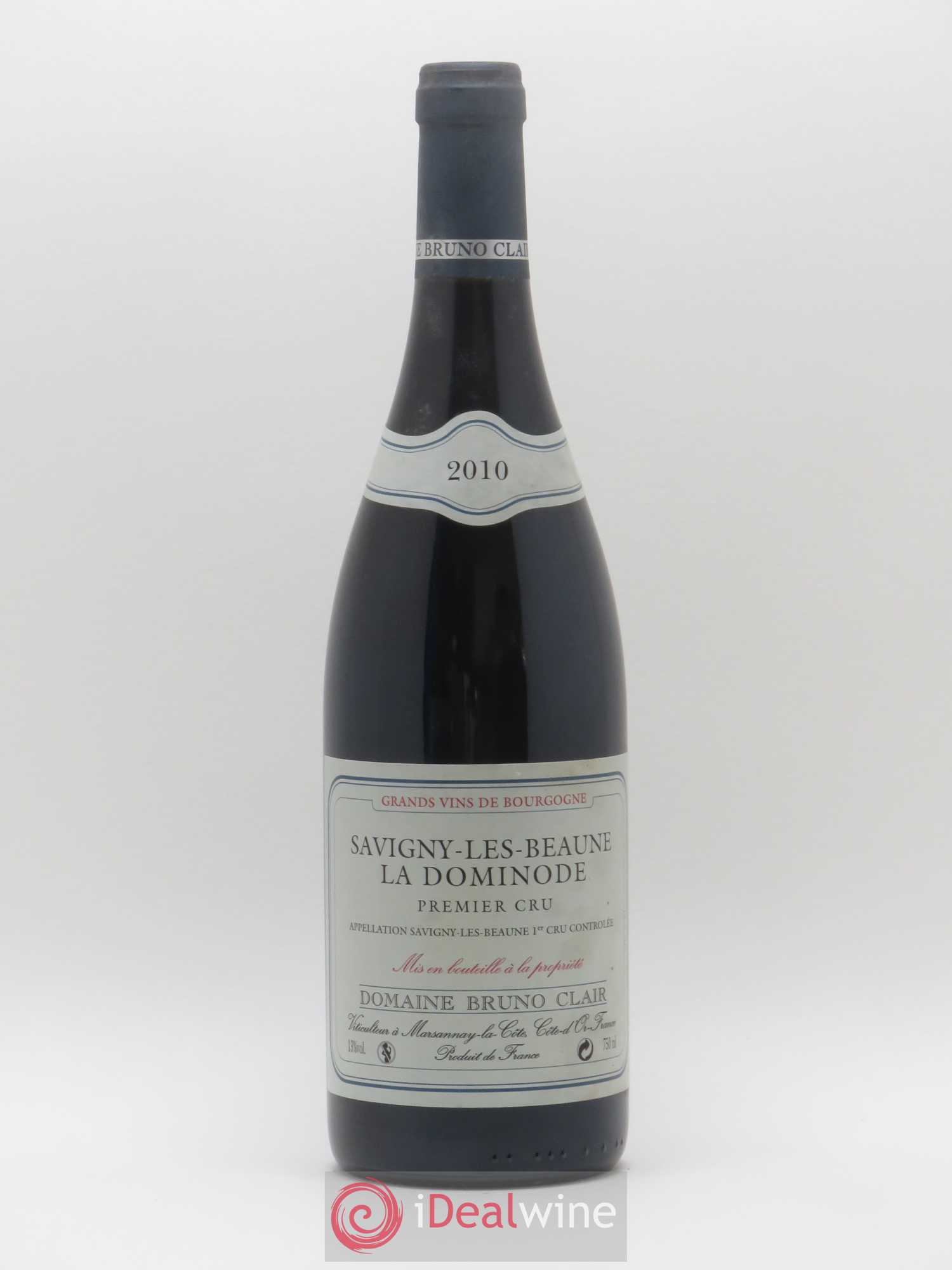 Savigny-lès-Beaune 1er Cru La Dominode Bruno Clair (Domaine) 2010 - Lot de 1 bouteille - 0