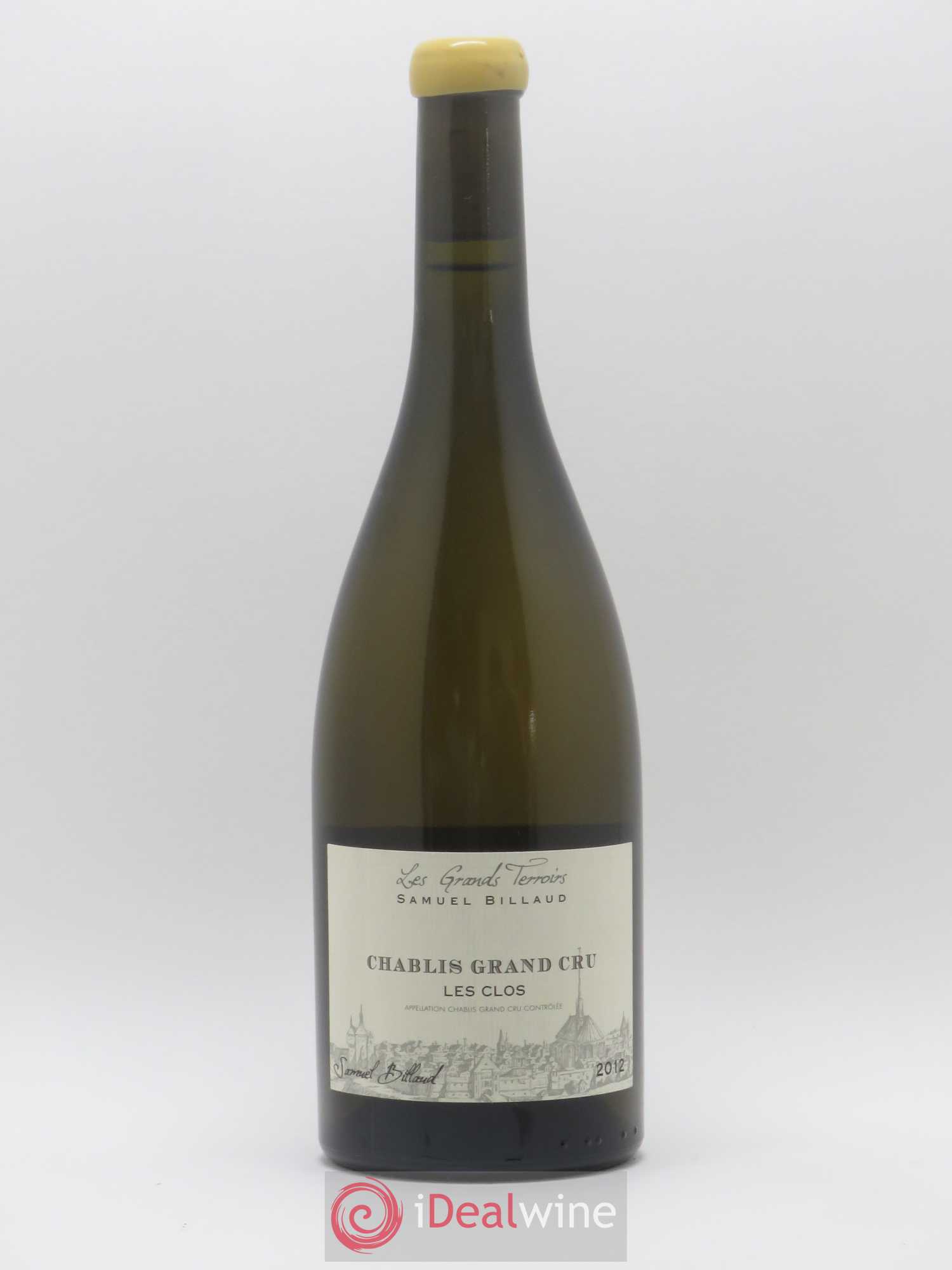Chablis Grand Cru Les Clos Samuel Billaud 2012 - Lot de 1 bouteille - 0