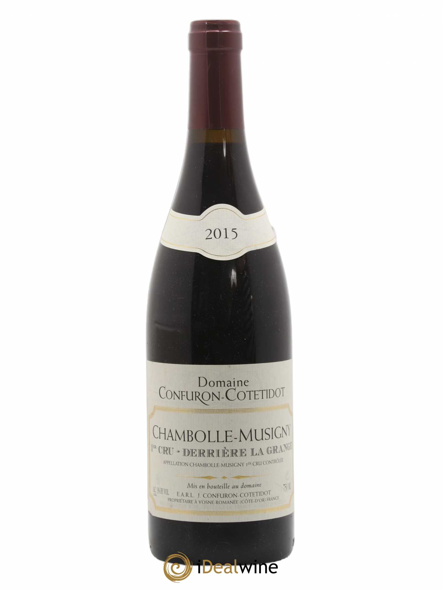 Chambolle-Musigny 1er Cru Derrière la Grange Confuron-Cotetidot 2015 - Lot de 1 bouteille - 0