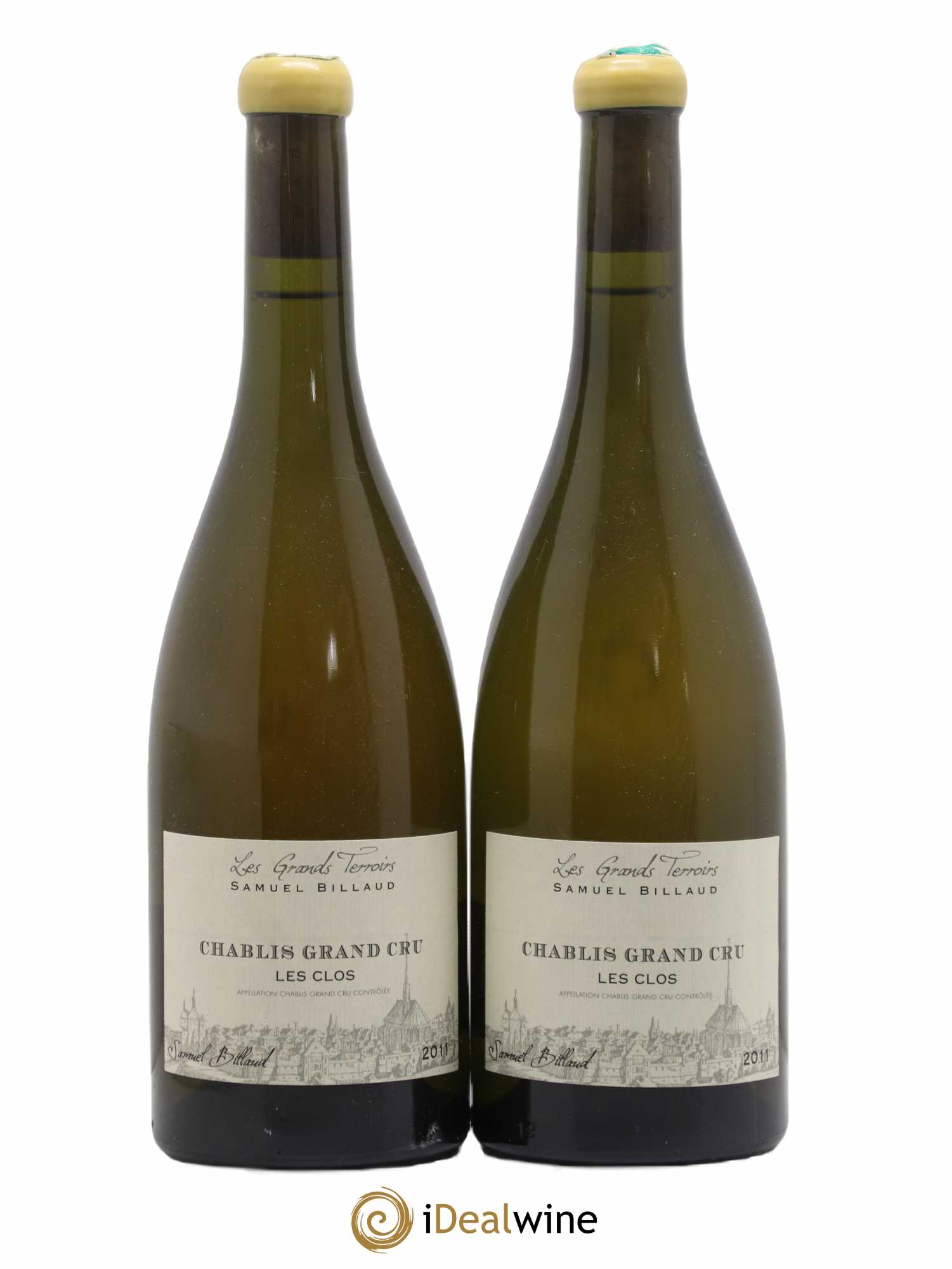 Chablis Grand Cru Les Clos Samuel Billaud 2011 - Lot de 2 bouteilles - 0