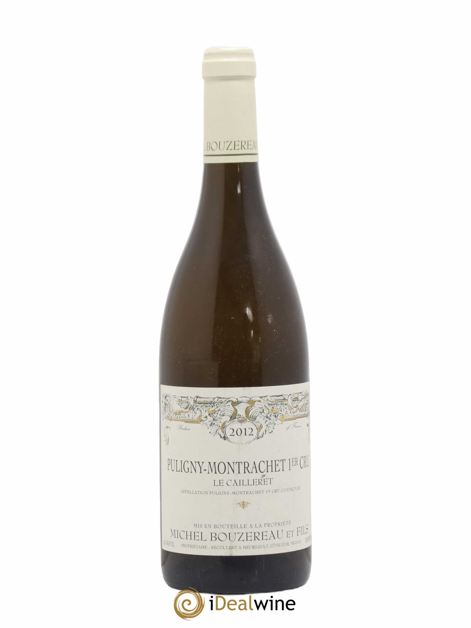 Puligny-Montrachet 1er Cru Le Cailleret Michel Bouzereau et Fils (Domaine) 2012 - Lot de 1 bouteille - 0