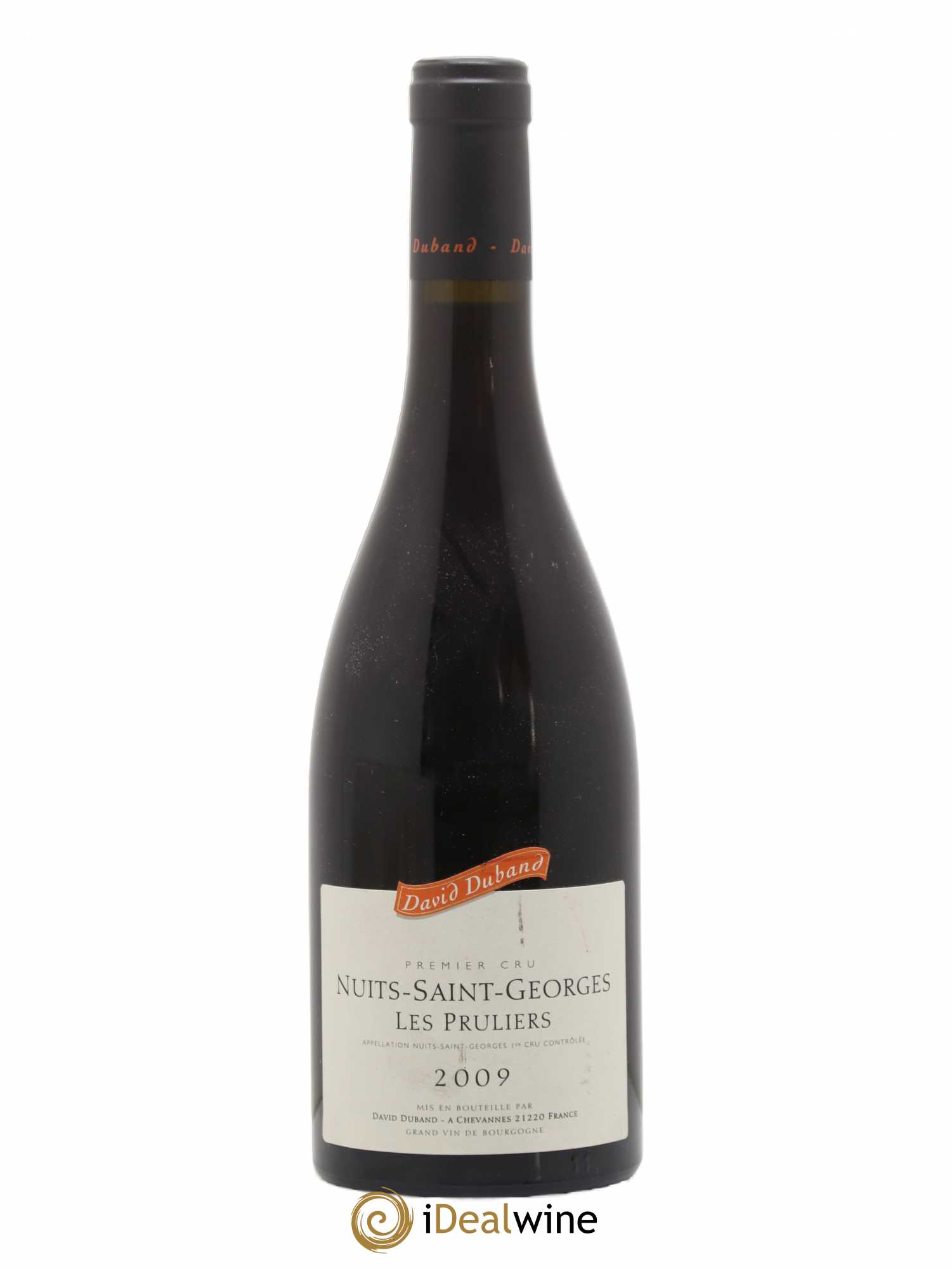 Nuits-Saint-Georges 1er Cru Les Pruliers David Duband (Domaine) 2009 - Lot de 1 bouteille - 0