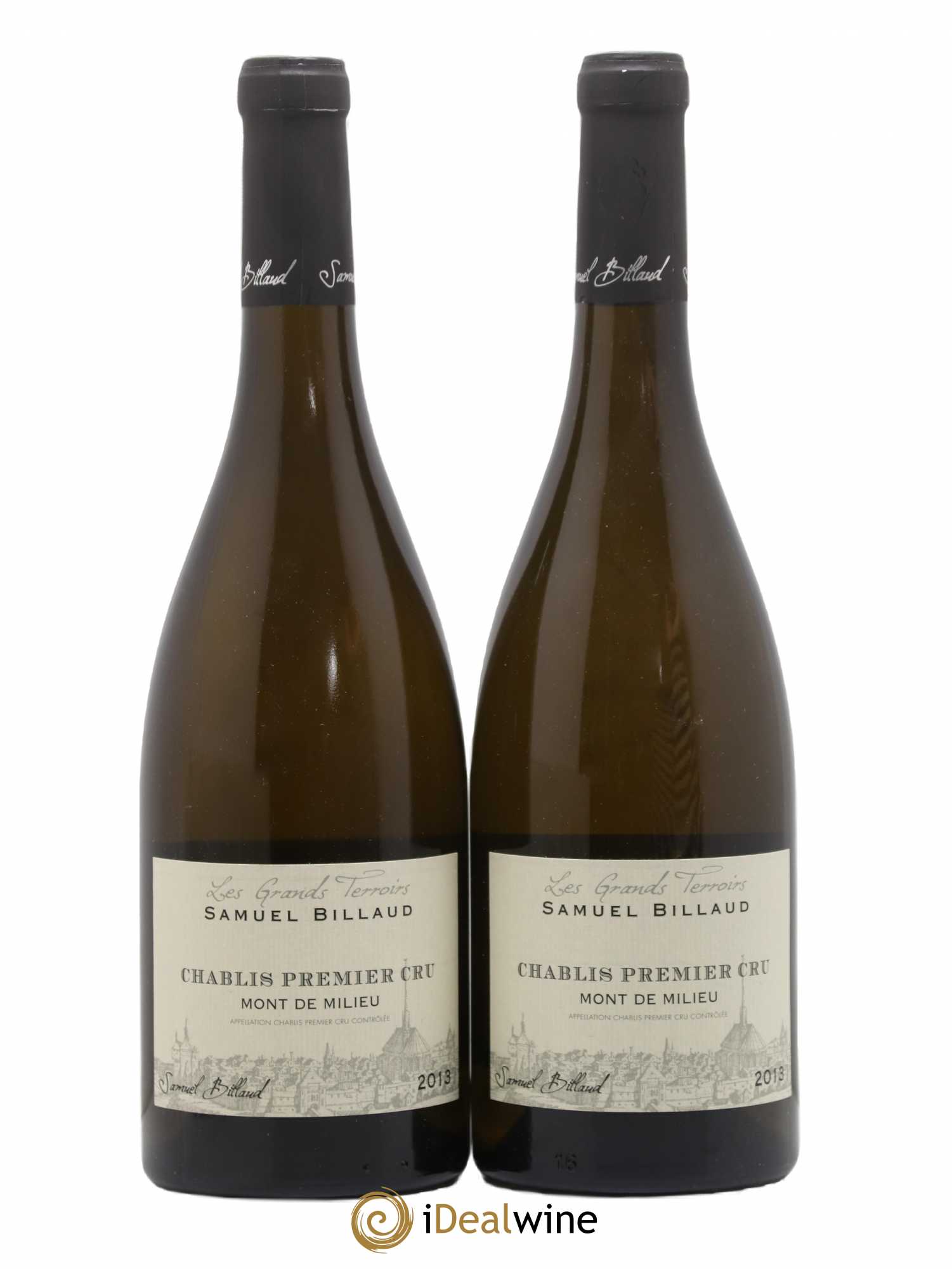 Chablis 1er Cru Mont de Milieu Samuel Billaud 2013 - Posten von 2 Flaschen - 0