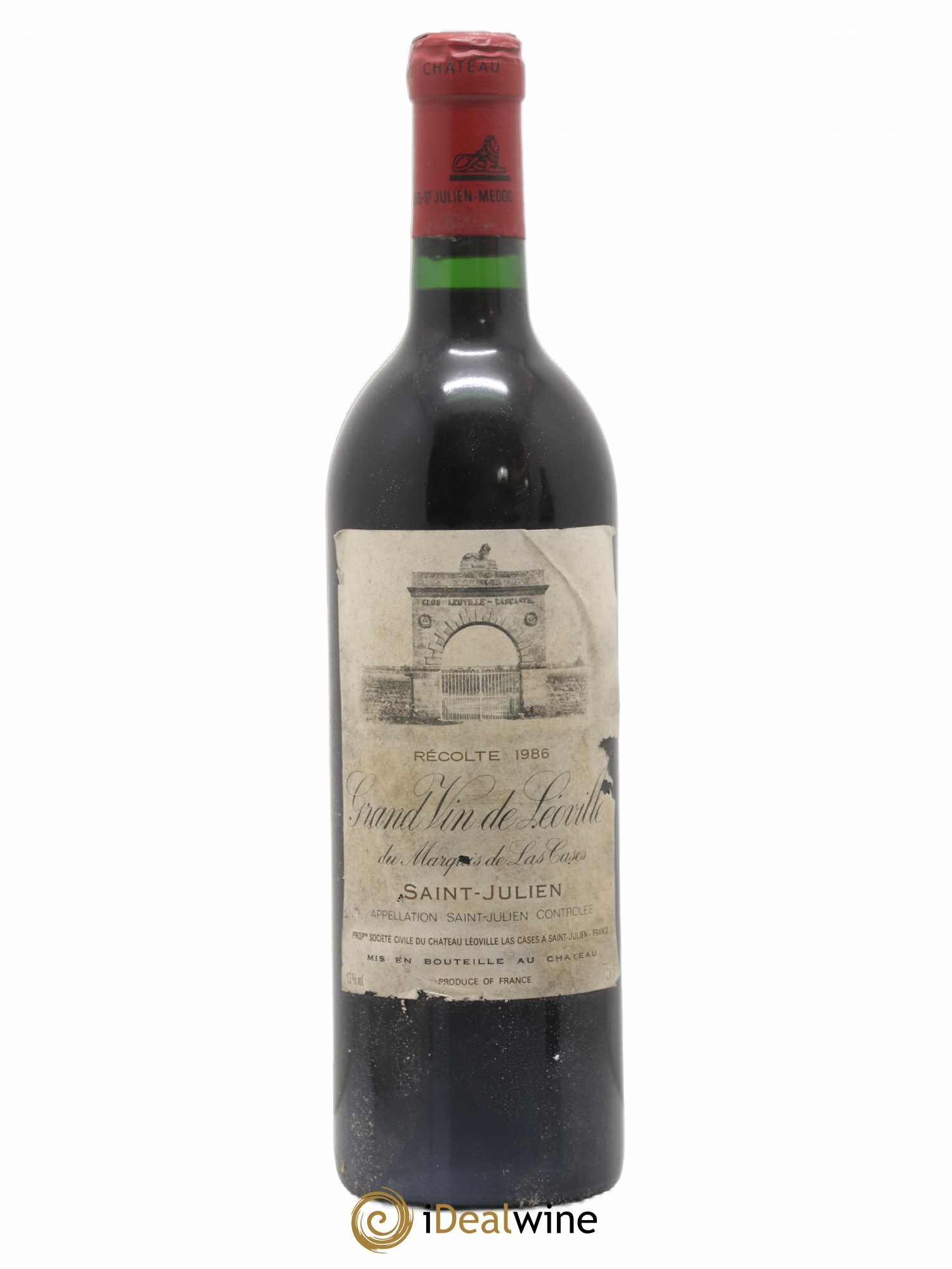 Château Léoville Las Cases 2ème Grand Cru Classé 1986 - Lot de 1 bouteille - 0
