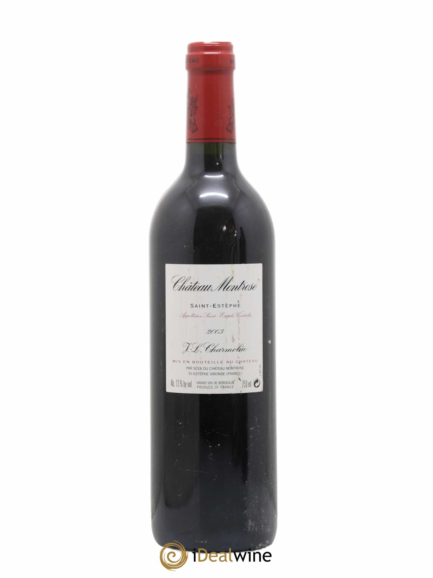 Château Montrose 2ème Grand Cru Classé 2003 - Lot de 1 bouteille - 1