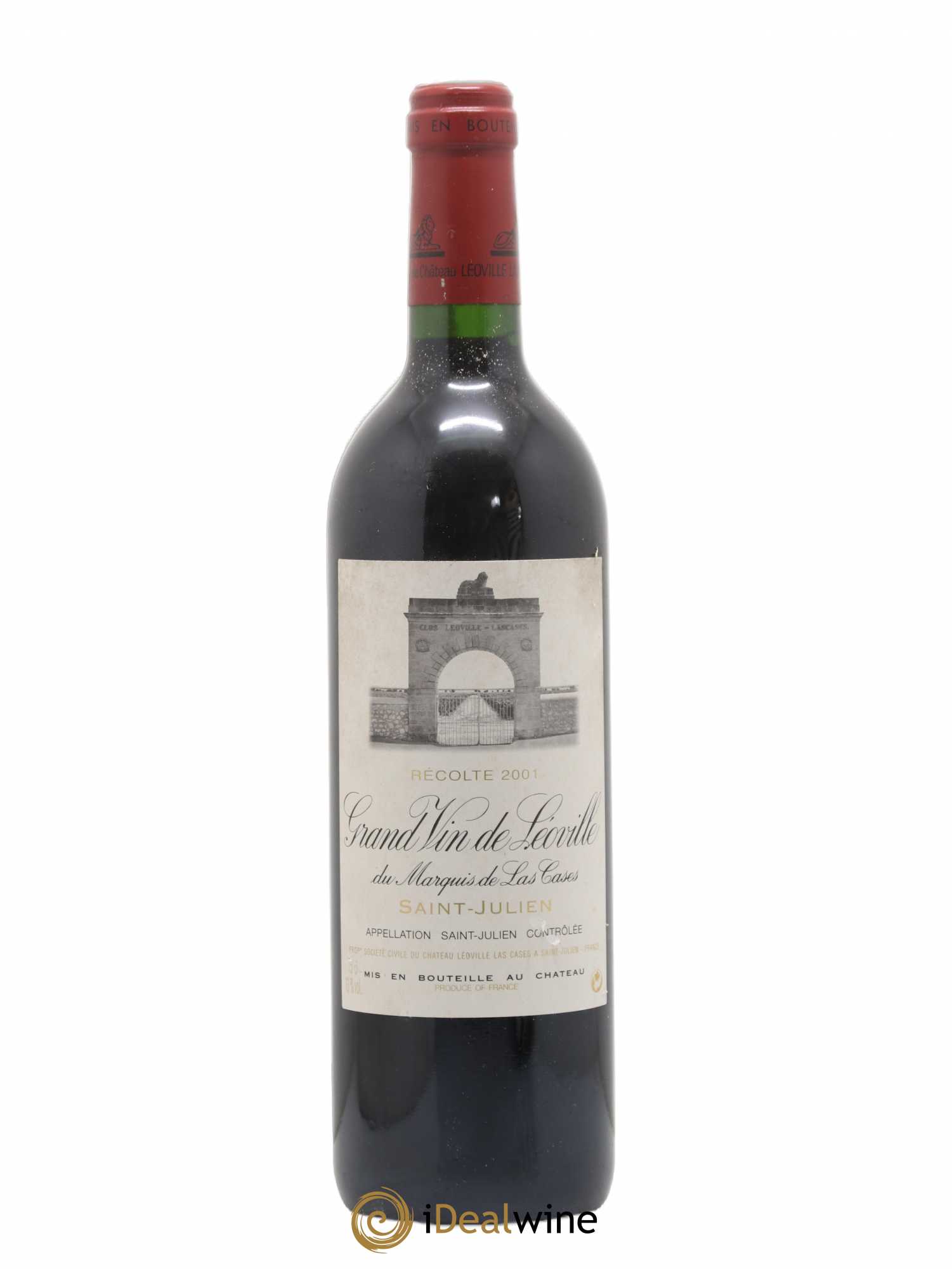 Château Léoville Las Cases 2ème Grand Cru Classé 2001 - Lot de 1 bouteille - 0