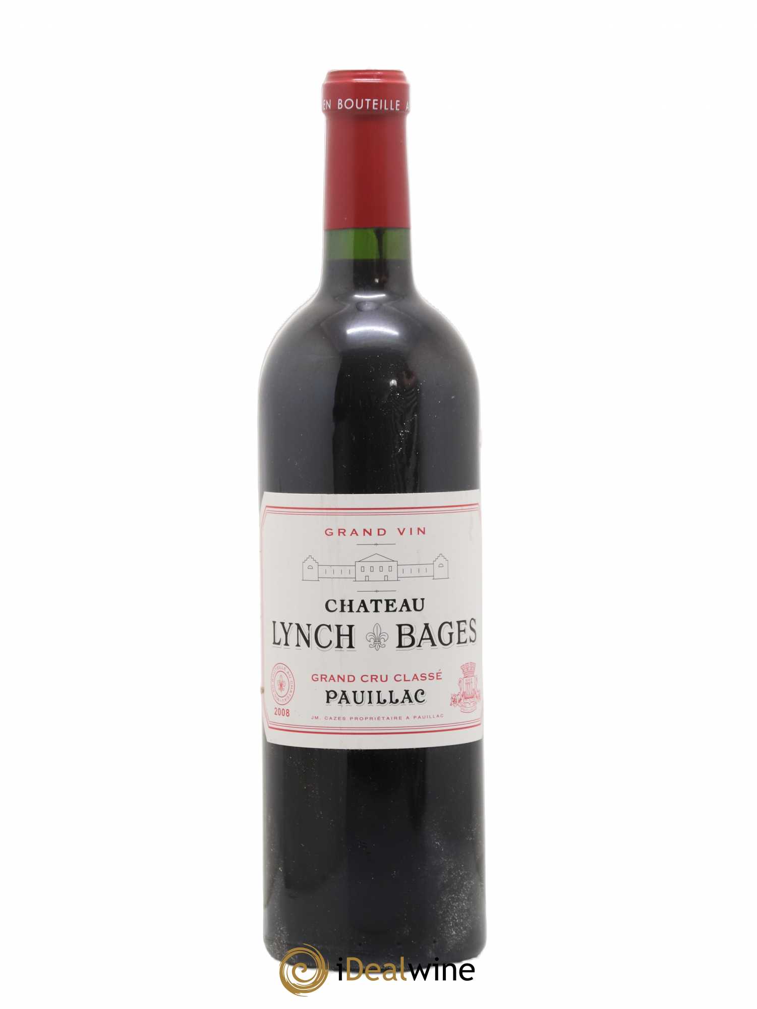 Château Lynch Bages 5ème Grand Cru Classé 2008 - Lot de 1 bouteille - 0