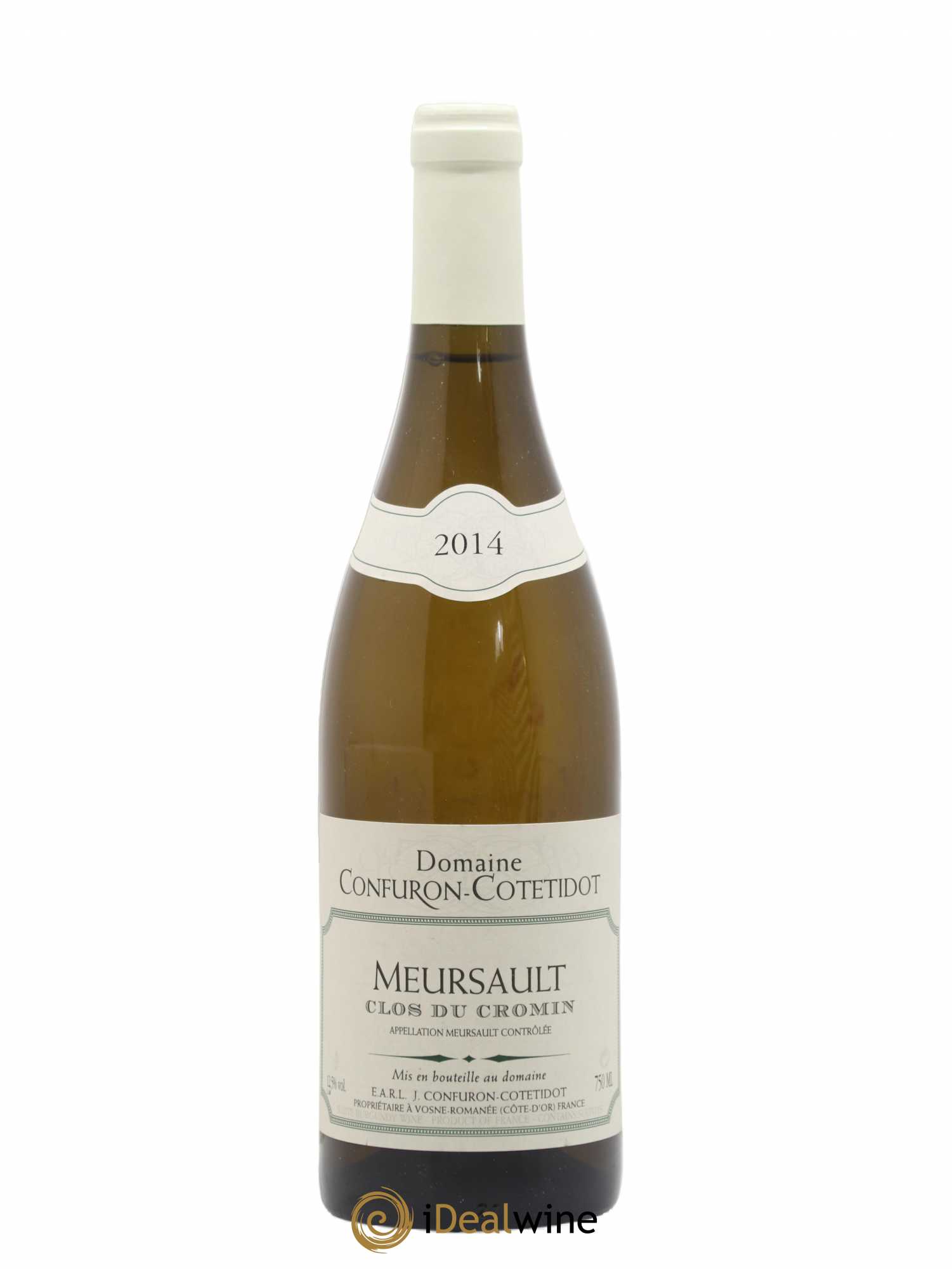 Meursault Clos du Cromin Confuron-Cotetidot 2014 - Lot de 1 bouteille - 0