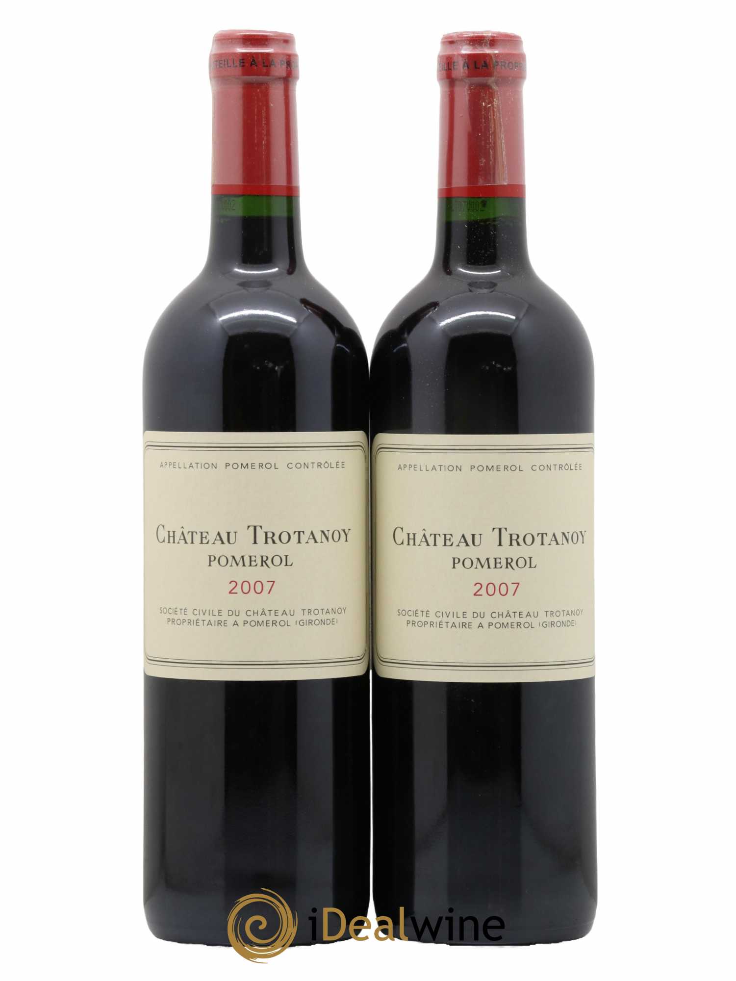 Château Trotanoy 2007 - Lot de 2 bouteilles - 0