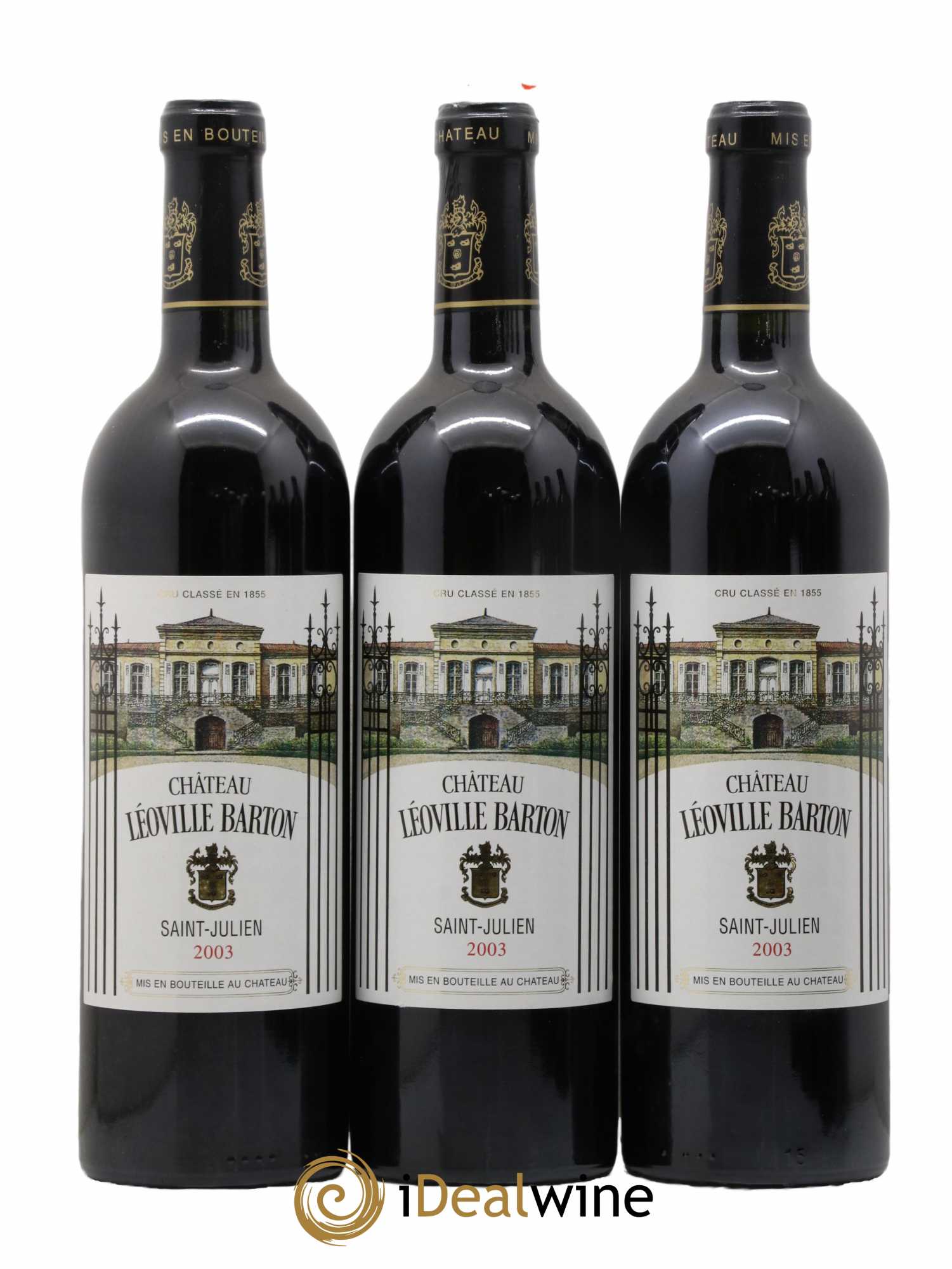 Château Léoville Barton 2ème Grand Cru Classé 2003 - Lot de 6 bouteilles - 2