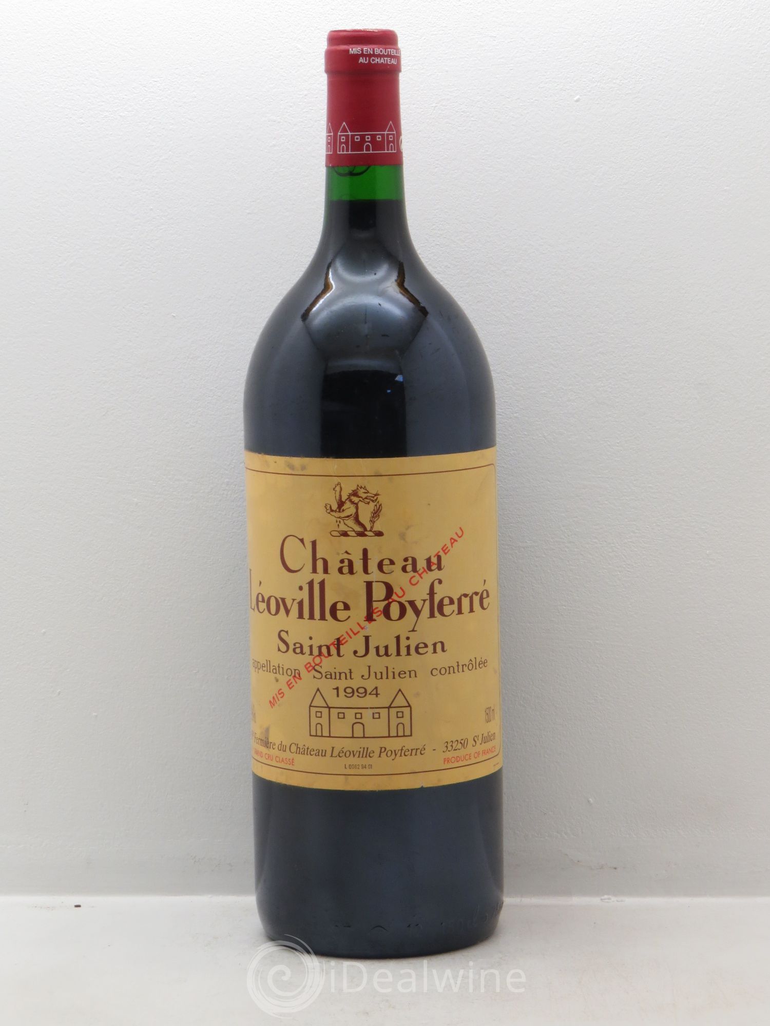 Château Léoville Poyferré 2ème Grand Cru Classé 1994 - Lot de 1 magnum - 0