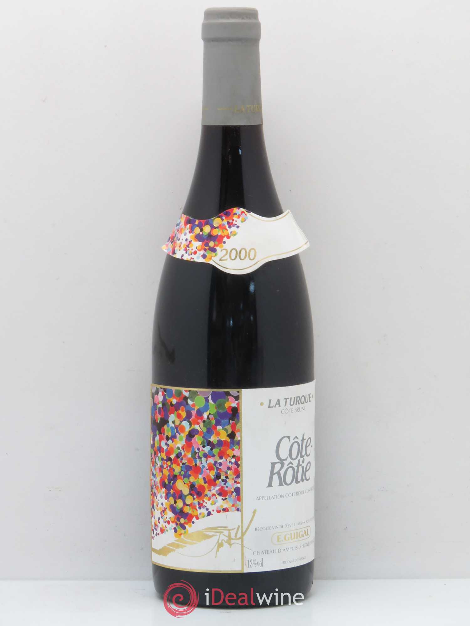 Côte-Rôtie La Turque Guigal 2000 - Lot de 1 bouteille - 0