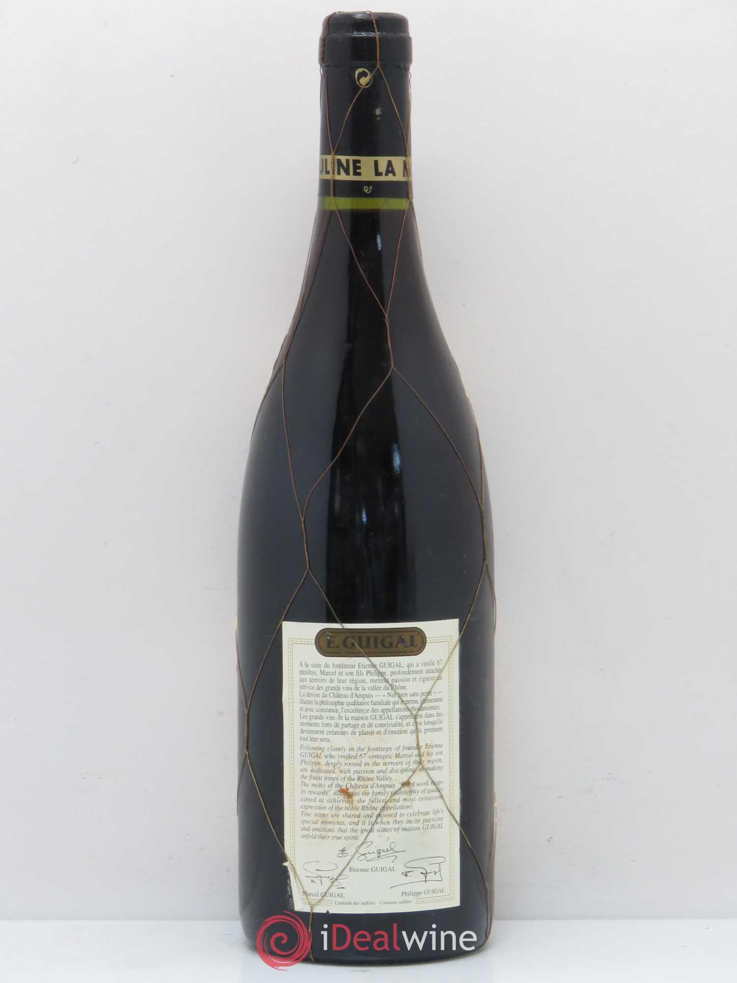 Côte-Rôtie La Mouline Guigal 2002 - Lot de 1 bouteille - 1