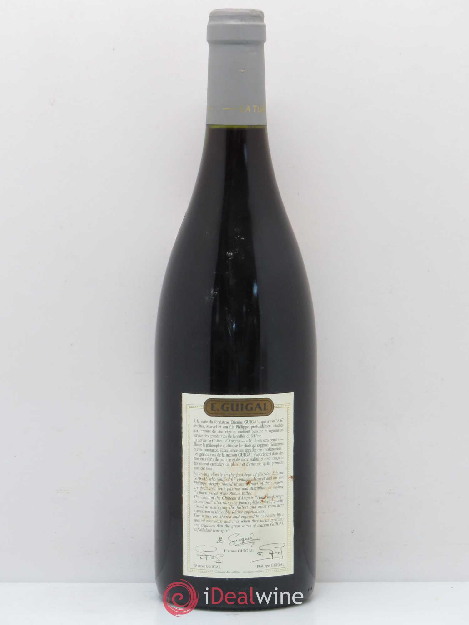 Côte-Rôtie La Turque Guigal 2002 - Lot de 1 bouteille - 1