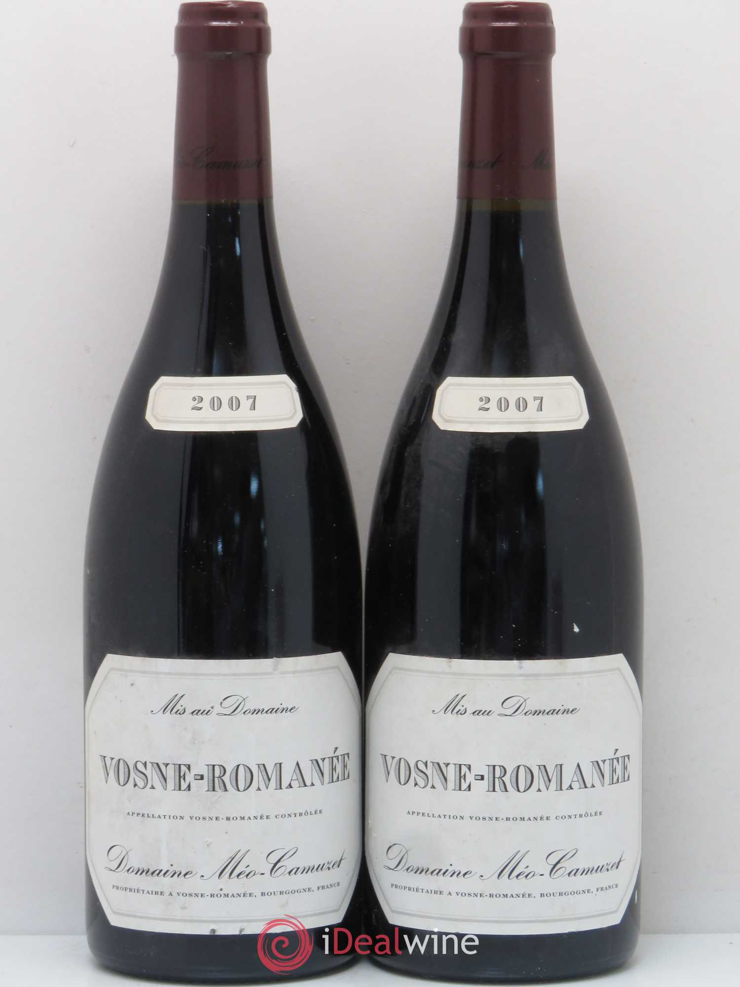 Vosne-Romanée Méo-Camuzet (Domaine) 2007 - Lot de 2 bouteilles - 0