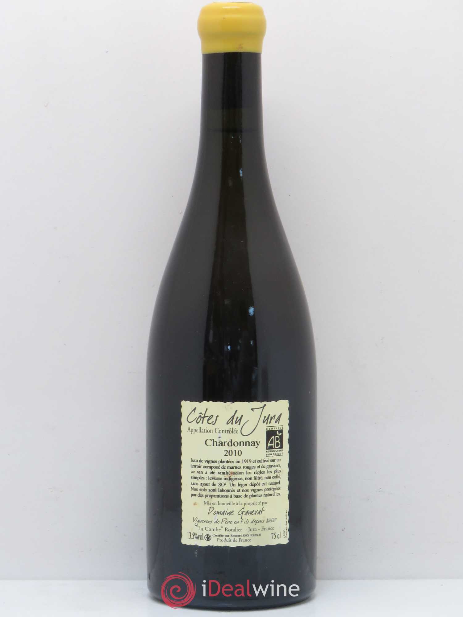 Côtes du Jura Les Grandes Teppes Vieilles Vignes - Ganevat 2010 - Posten von 1 Flasche - 1