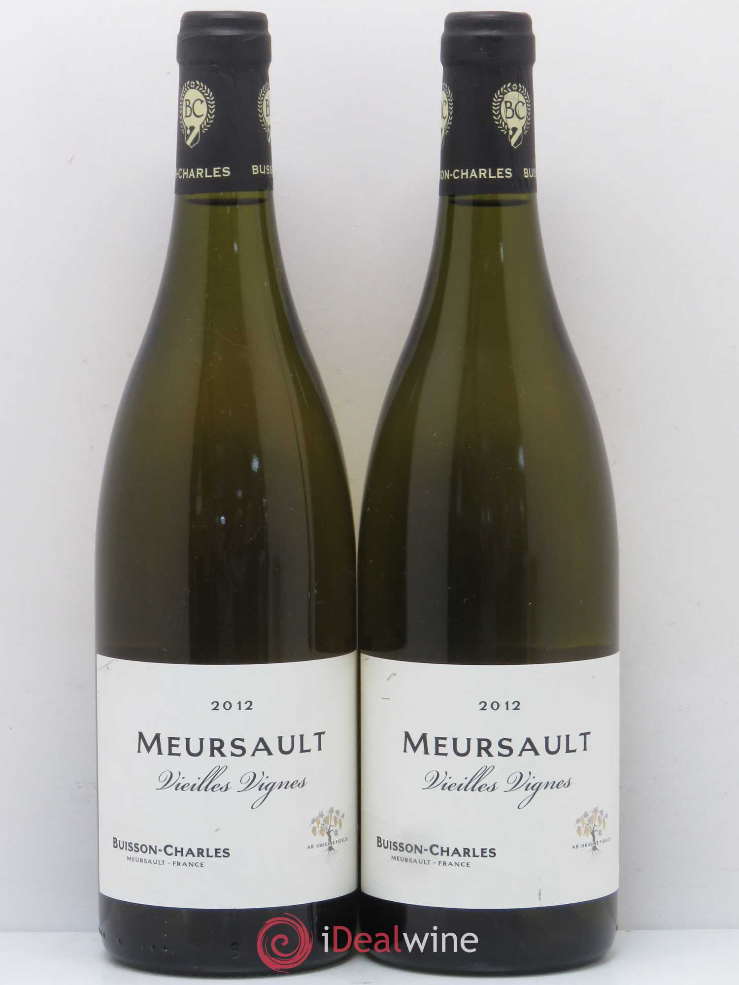 Meursault Vieilles Vignes - Buisson Charles 2012 - Posten von 2 Flaschen - 0