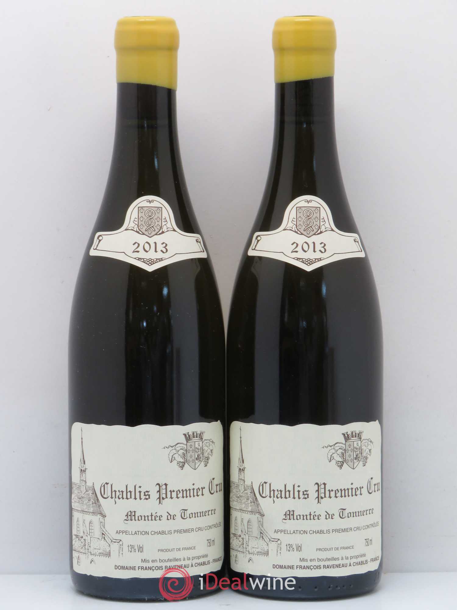 Chablis 1er Cru Montée de Tonnerre Raveneau (Domaine) 2013 - Lot de 2 bouteilles - 0