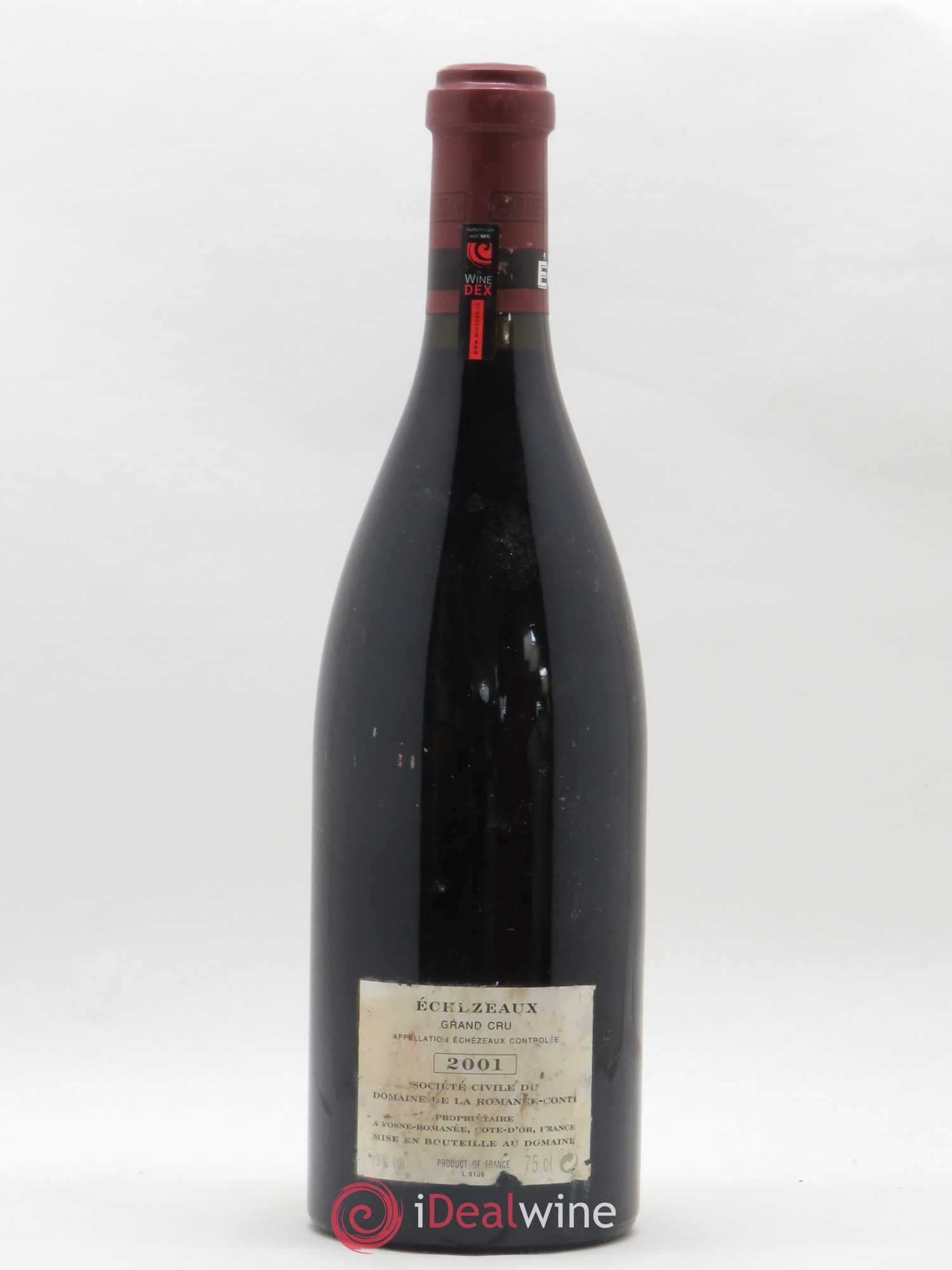 Echezeaux Grand Cru Domaine de la Romanée-Conti 2001 - Lot de 1 bouteille - 1