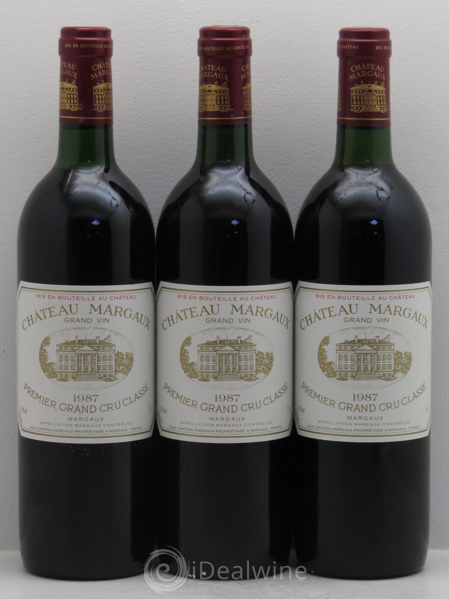 Château Margaux 1er Grand Cru Classé 1987 - Lot de 6 bouteilles - 2