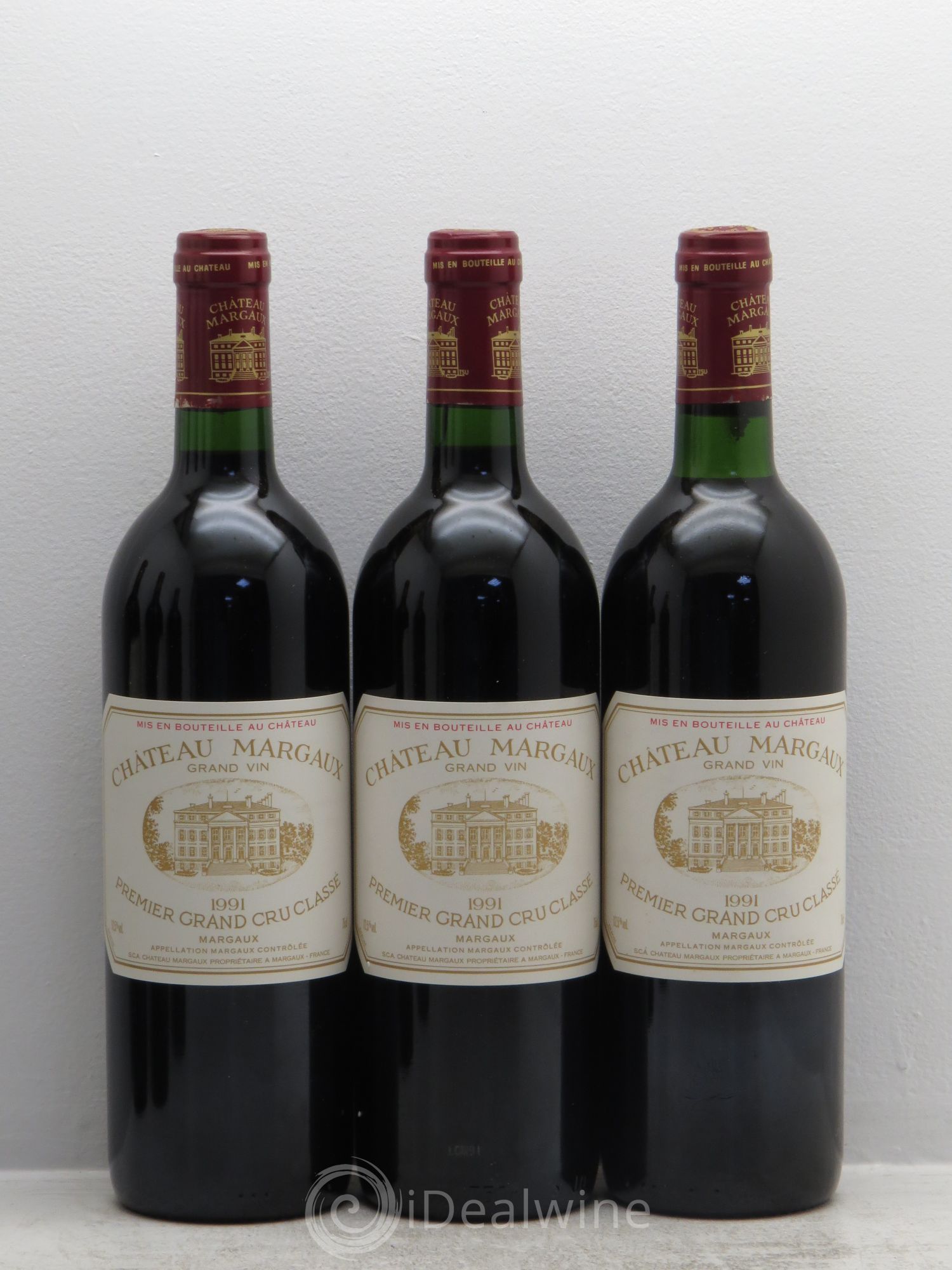 Château Margaux 1er Grand Cru Classé 1991 - Lot de 6 bouteilles - 1