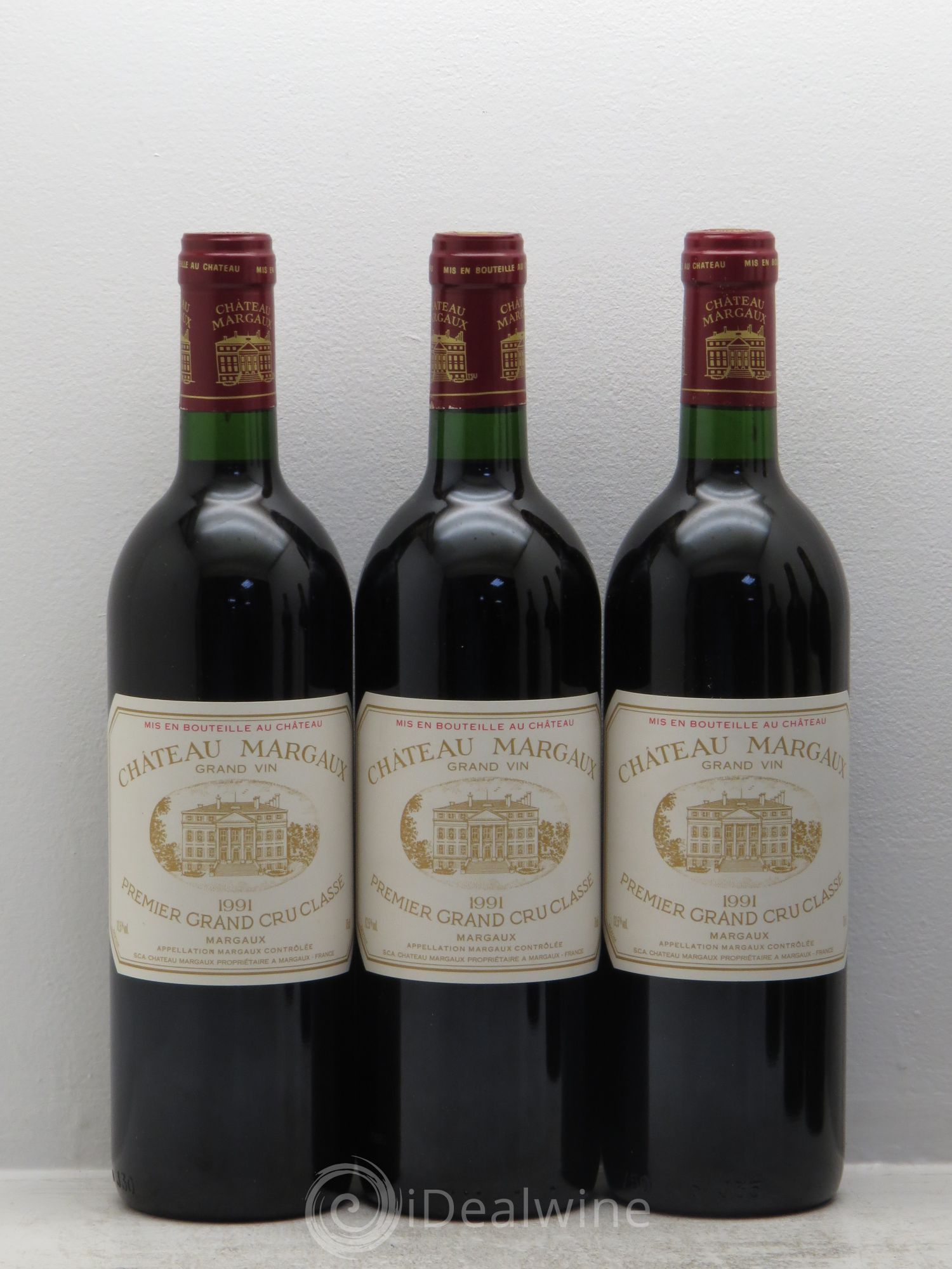 Château Margaux 1er Grand Cru Classé 1991 - Lot de 6 bouteilles - 2