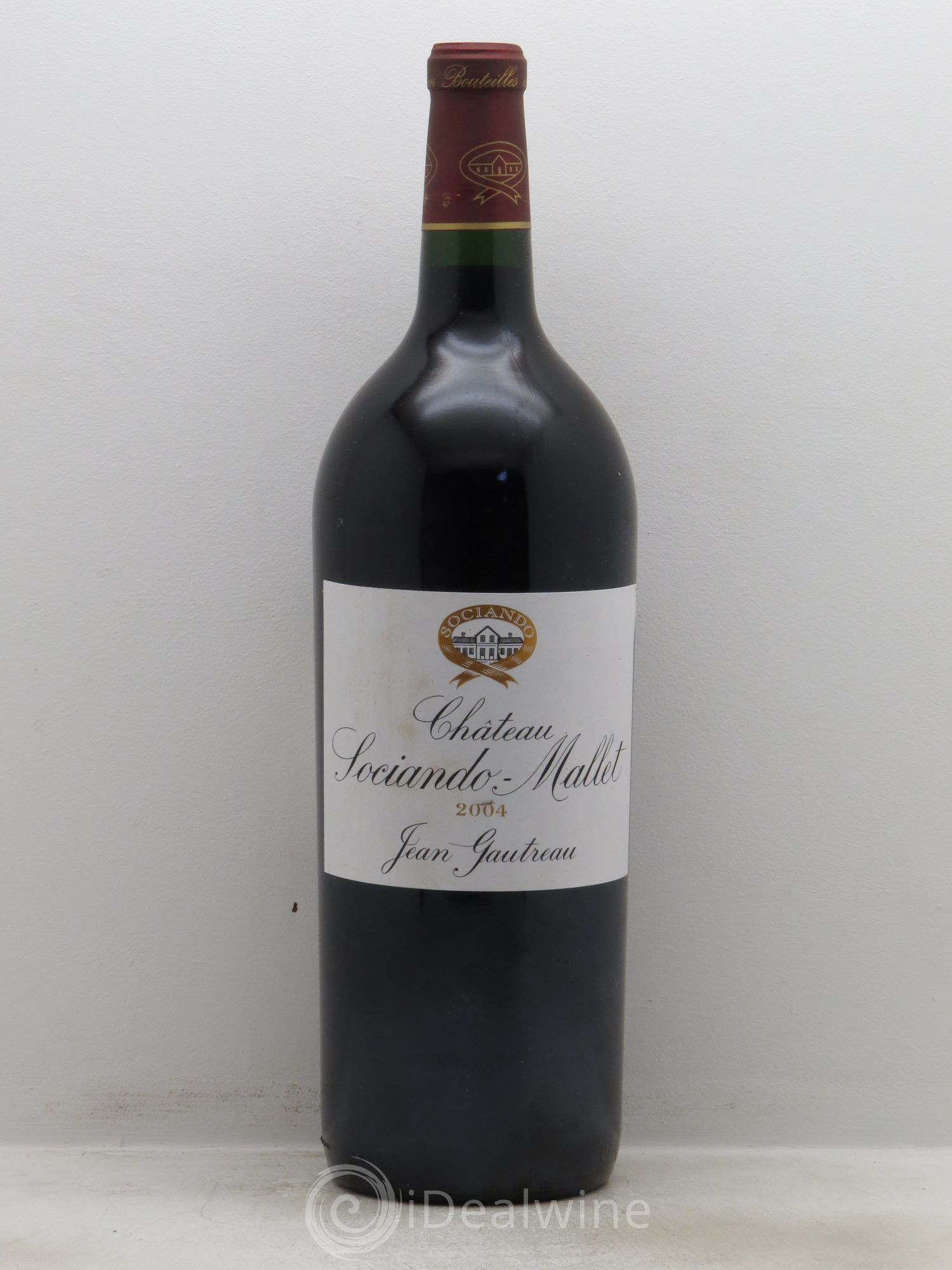 Château Sociando Mallet 2004 - Lot de 6 magnums - 0
