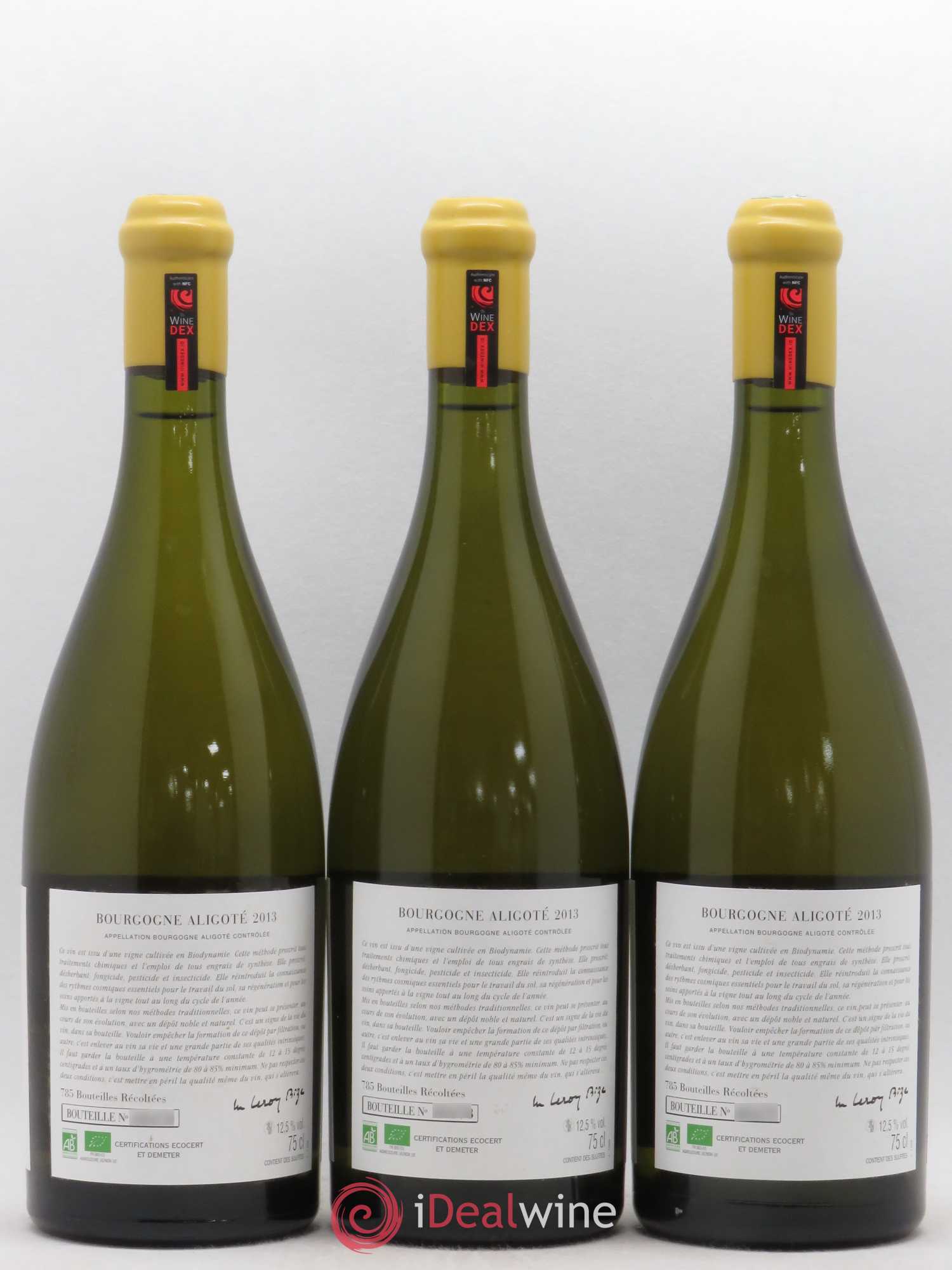 Buy Bourgogne Aligoté Sous Chatelet d'Auvenay (Domaine) 2013 (lot