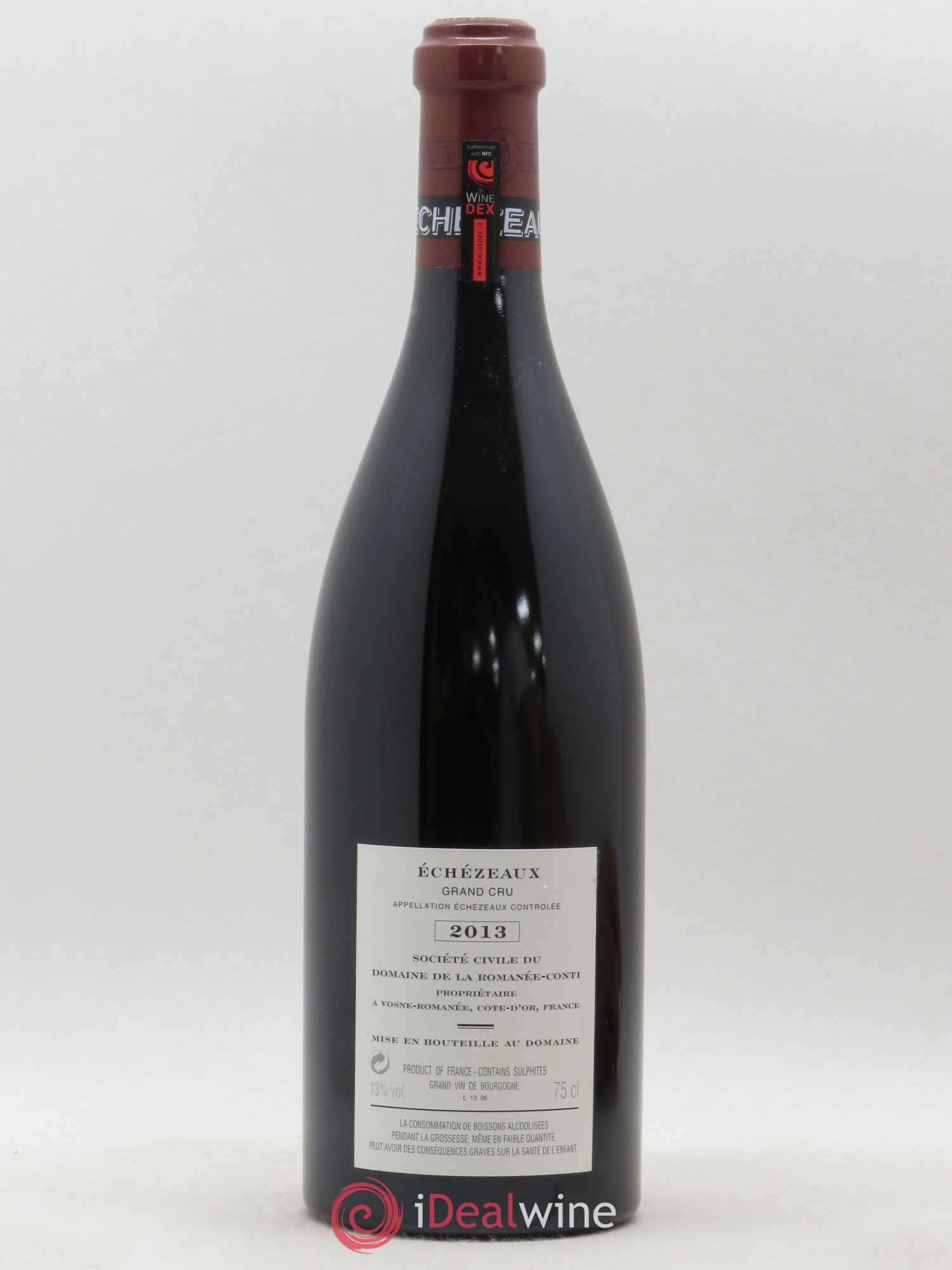 Echezeaux Grand Cru Domaine de la Romanée-Conti 2013 - Lot de 1 bouteille - 1