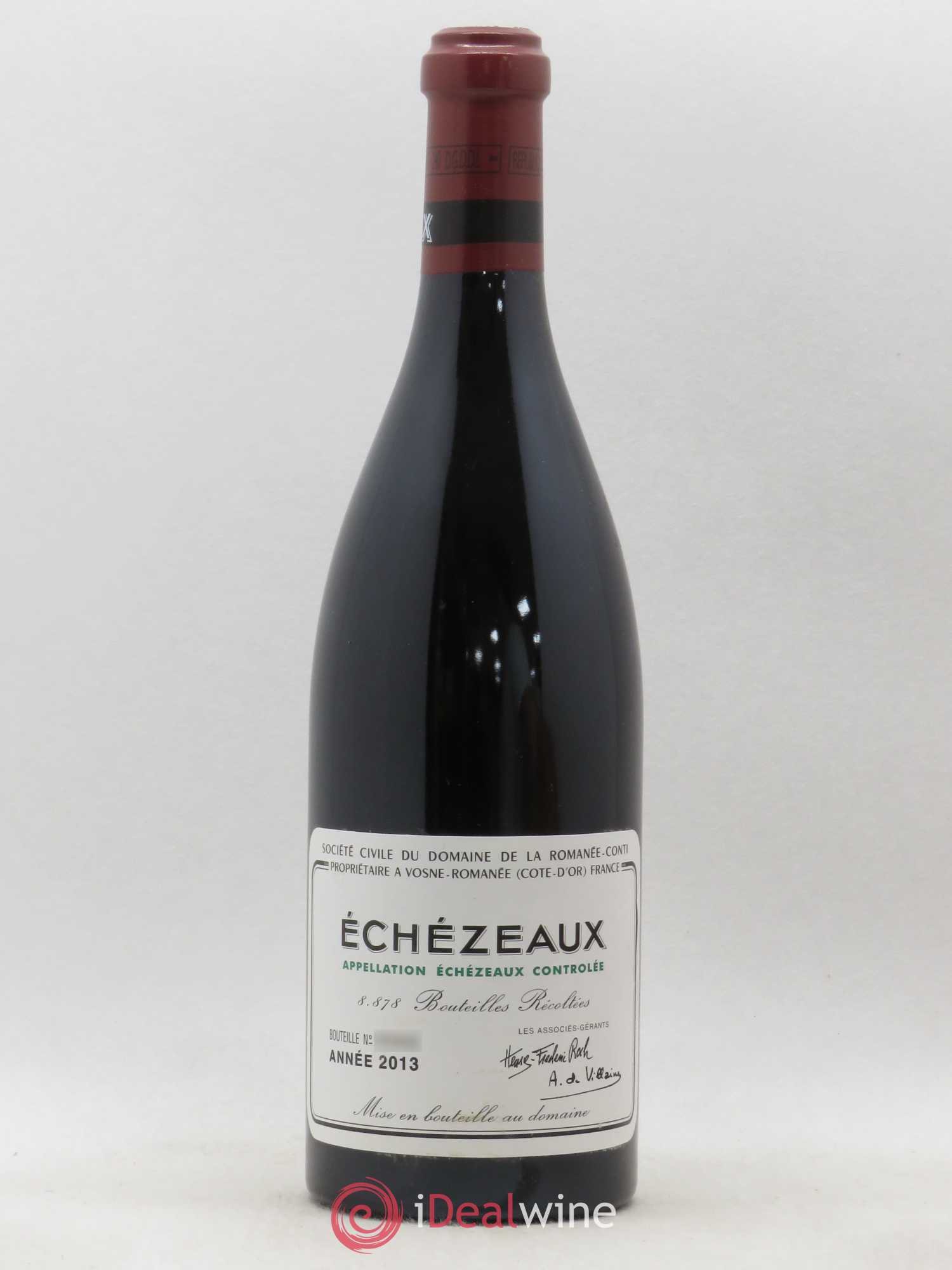 Echezeaux Grand Cru Domaine de la Romanée-Conti 2013 - Lot de 1 bouteille - 0