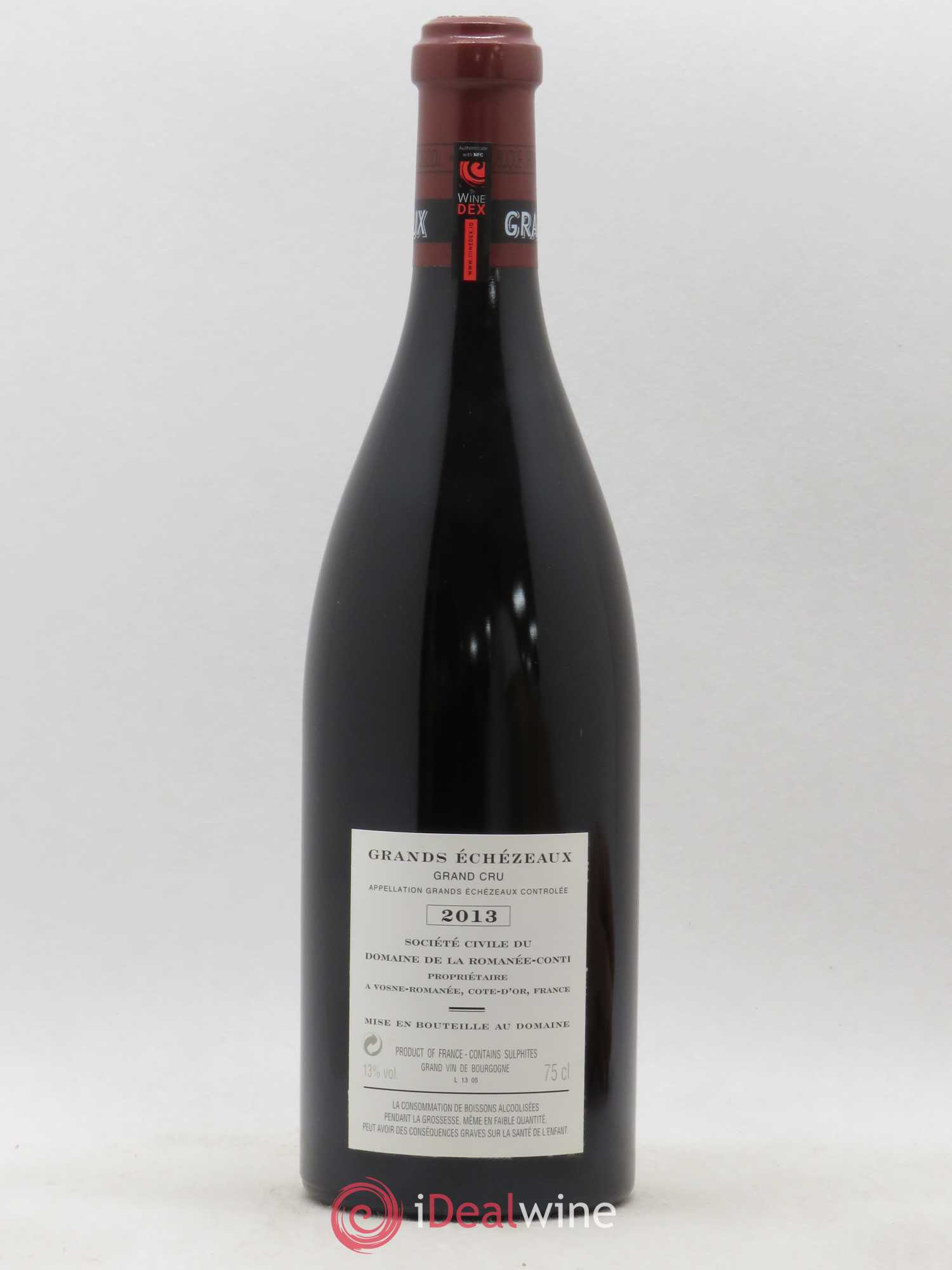 Grands-Echezeaux Grand Cru Domaine de la Romanée-Conti 2013 - Lot de 1 bouteille - 1