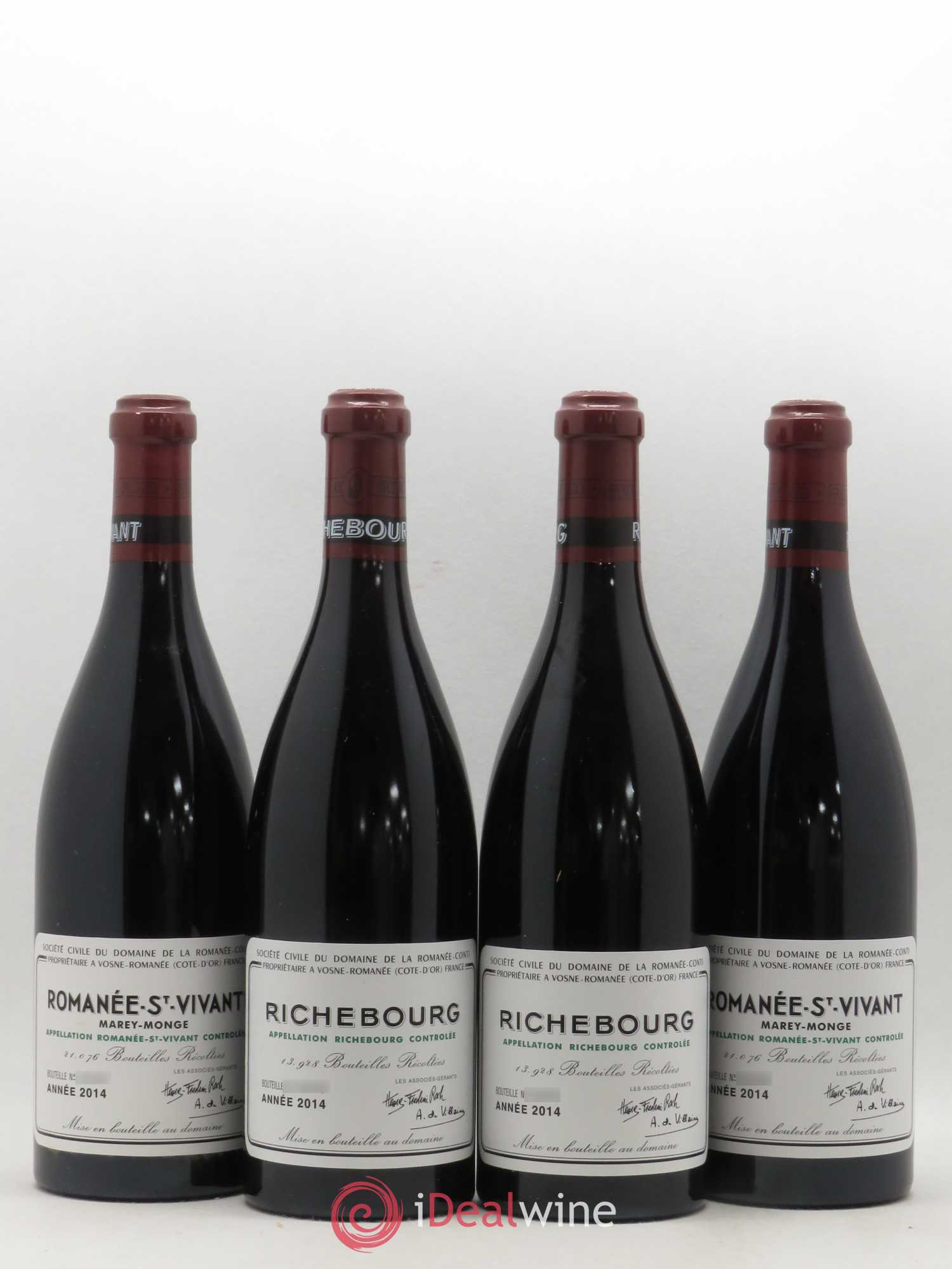 Assortiment 2014 du Domaine de la Romanée-Conti Domaine de la Romanée-Conti 2014 - Lotto di 13 bottiglie - 1