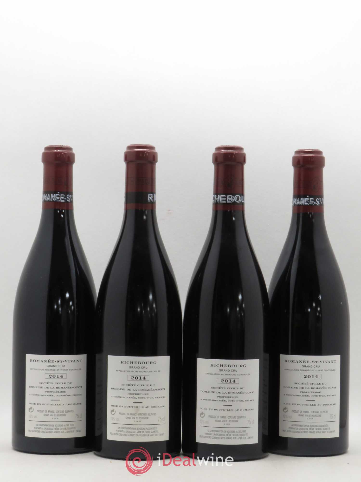 Assortiment 2014 du Domaine de la Romanée-Conti Domaine de la Romanée-Conti 2014 - Lotto di 13 bottiglie - 2
