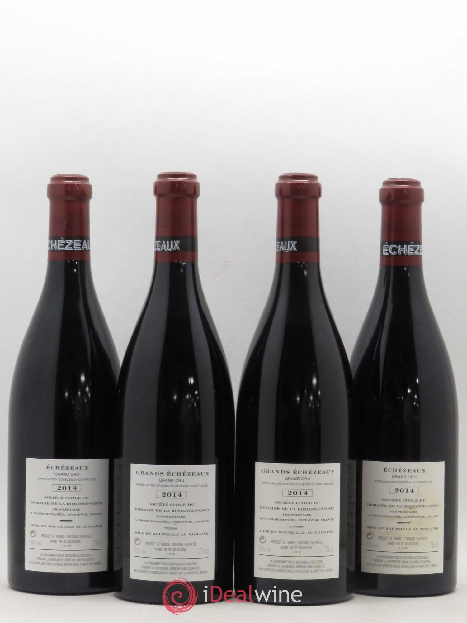 Assortiment 2014 du Domaine de la Romanée-Conti Domaine de la Romanée-Conti 2014 - Lotto di 13 bottiglie - 4