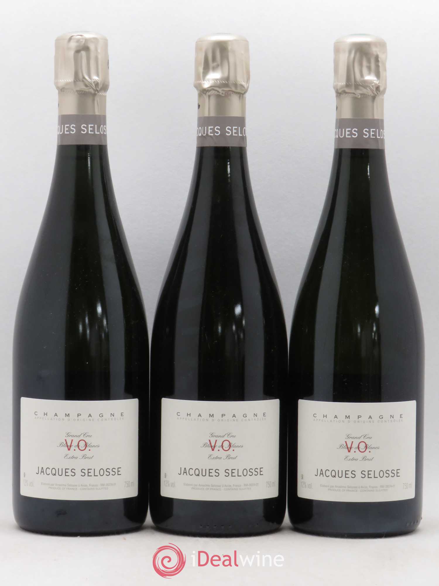 Version Originale Jacques Selosse - Lot de 3 bouteilles - 0
