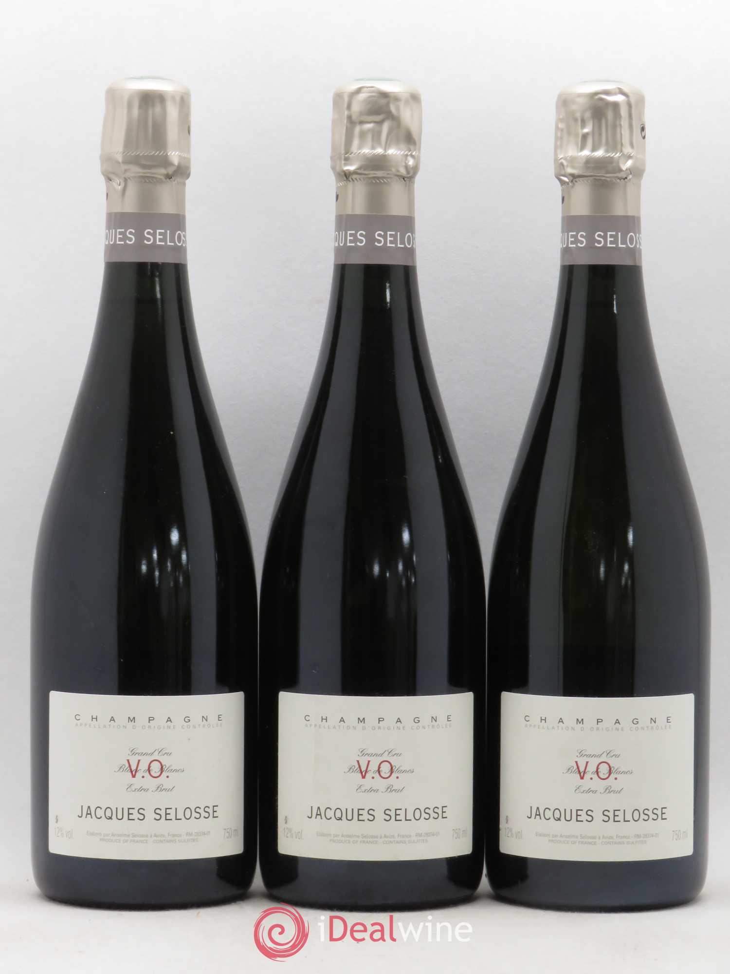 Version Originale Jacques Selosse - Lot de 3 bouteilles - 0
