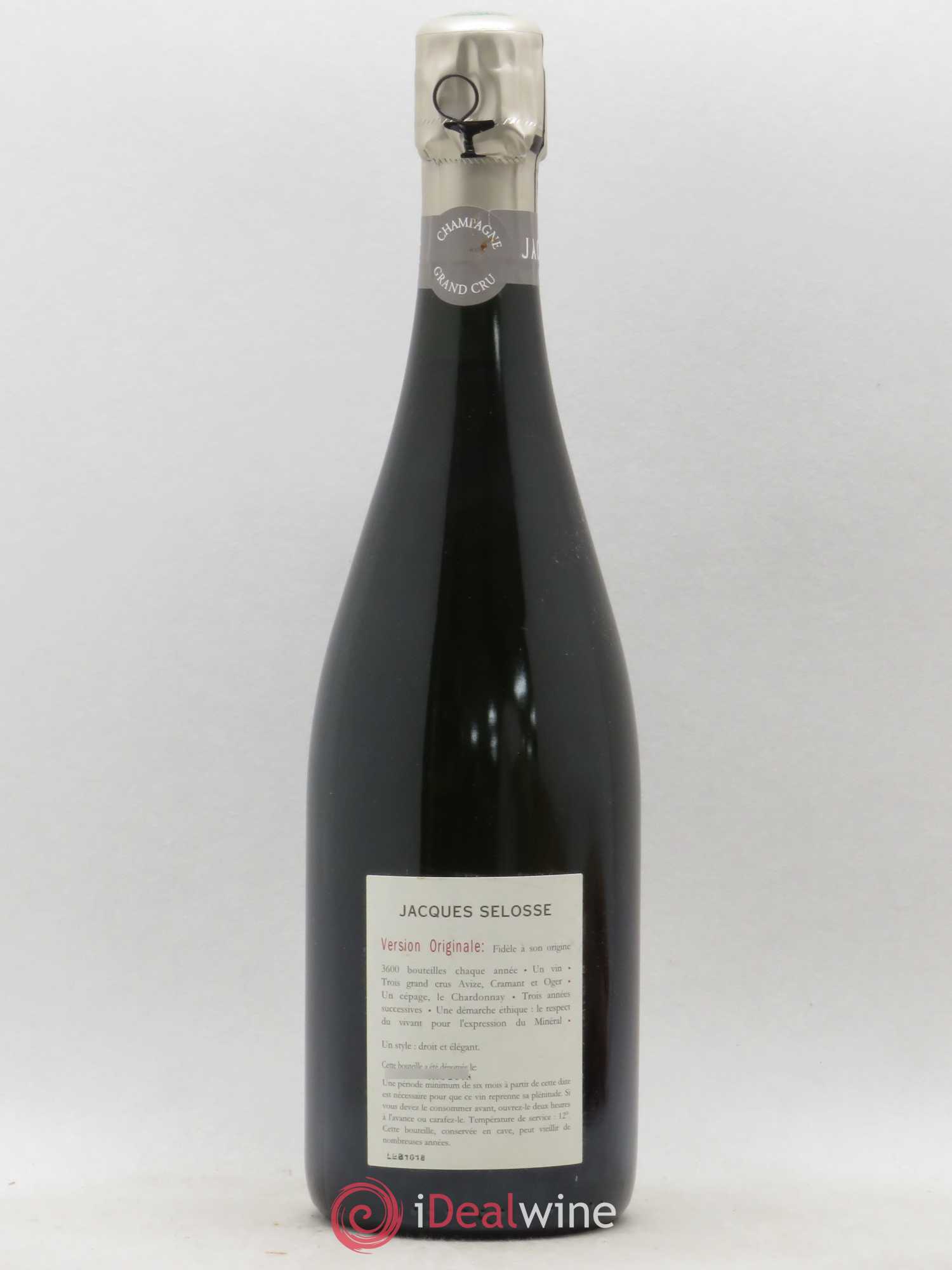 Version Originale Jacques Selosse - Lot de 1 bouteille - 1