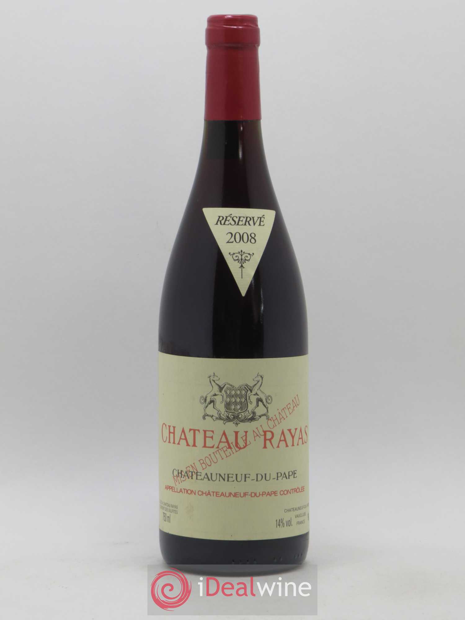 Châteauneuf-du-Pape Château Rayas Emmanuel Reynaud 2008 - Lot de 1 bouteille - 0