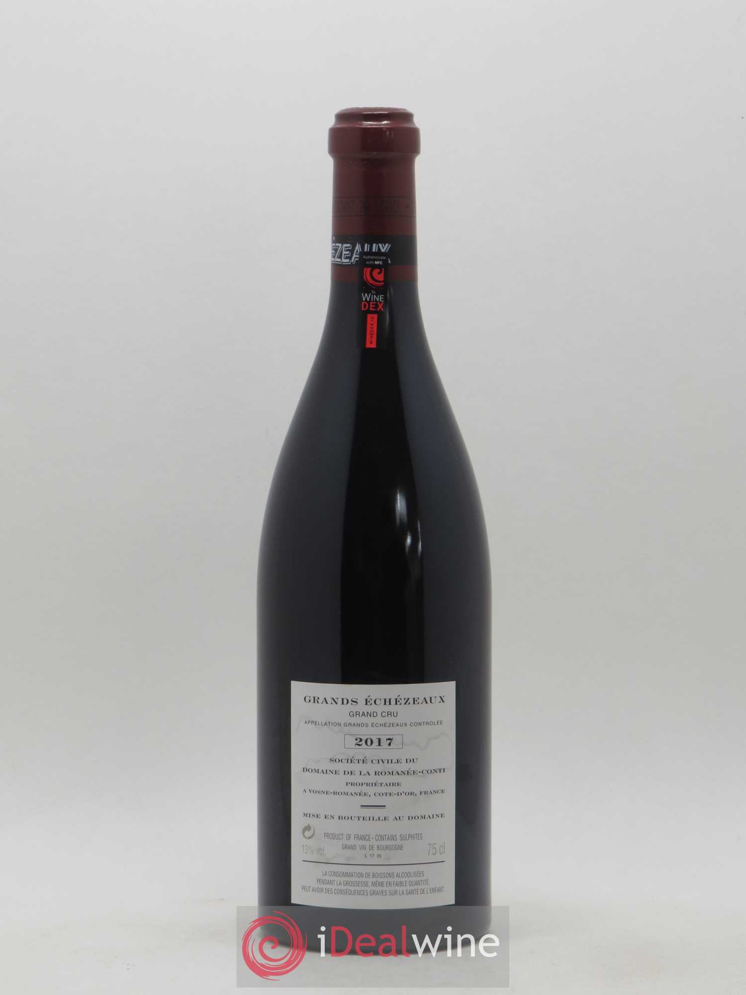 Grands-Echezeaux Grand Cru Domaine de la Romanée-Conti 2017 - Lot de 1 bouteille - 1