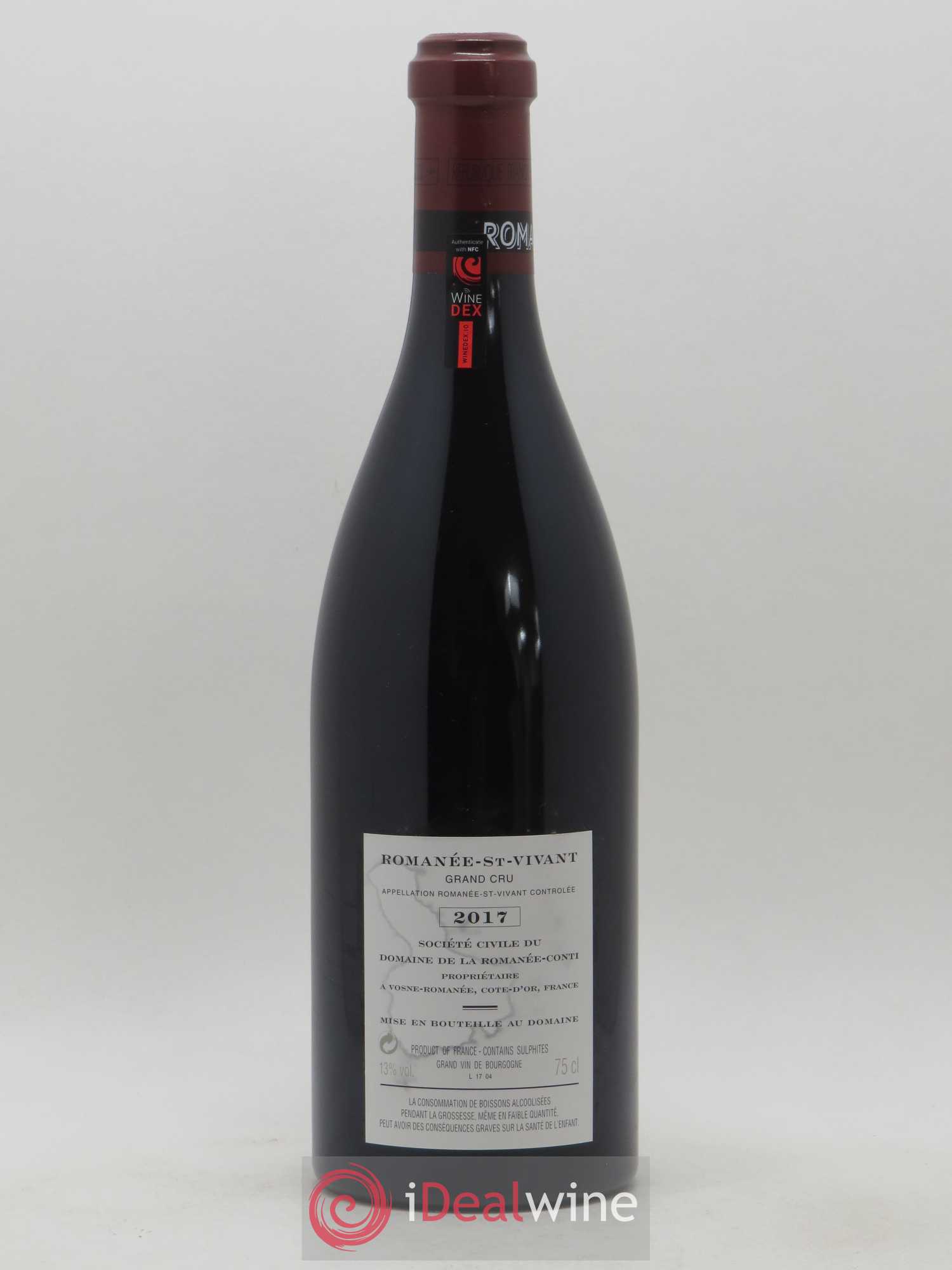 Romanée-Saint-Vivant Grand Cru Domaine de la Romanée-Conti 2017 - Lot de 1 bouteille - 1
