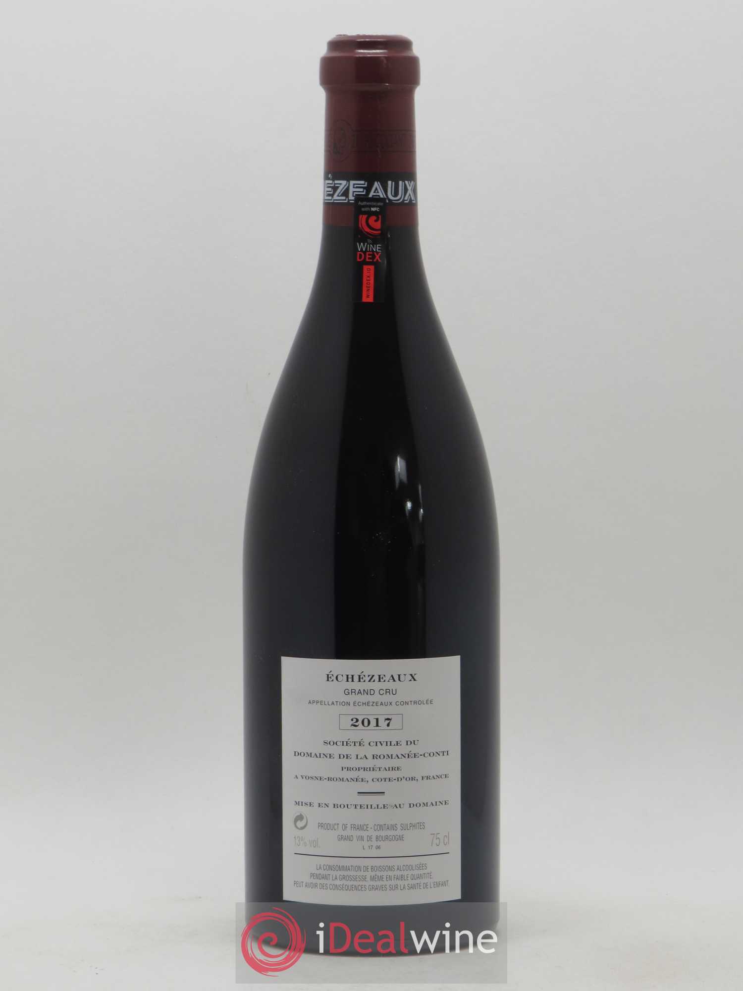 Echezeaux Grand Cru Domaine de la Romanée-Conti 2017 - Lot de 1 bouteille - 1
