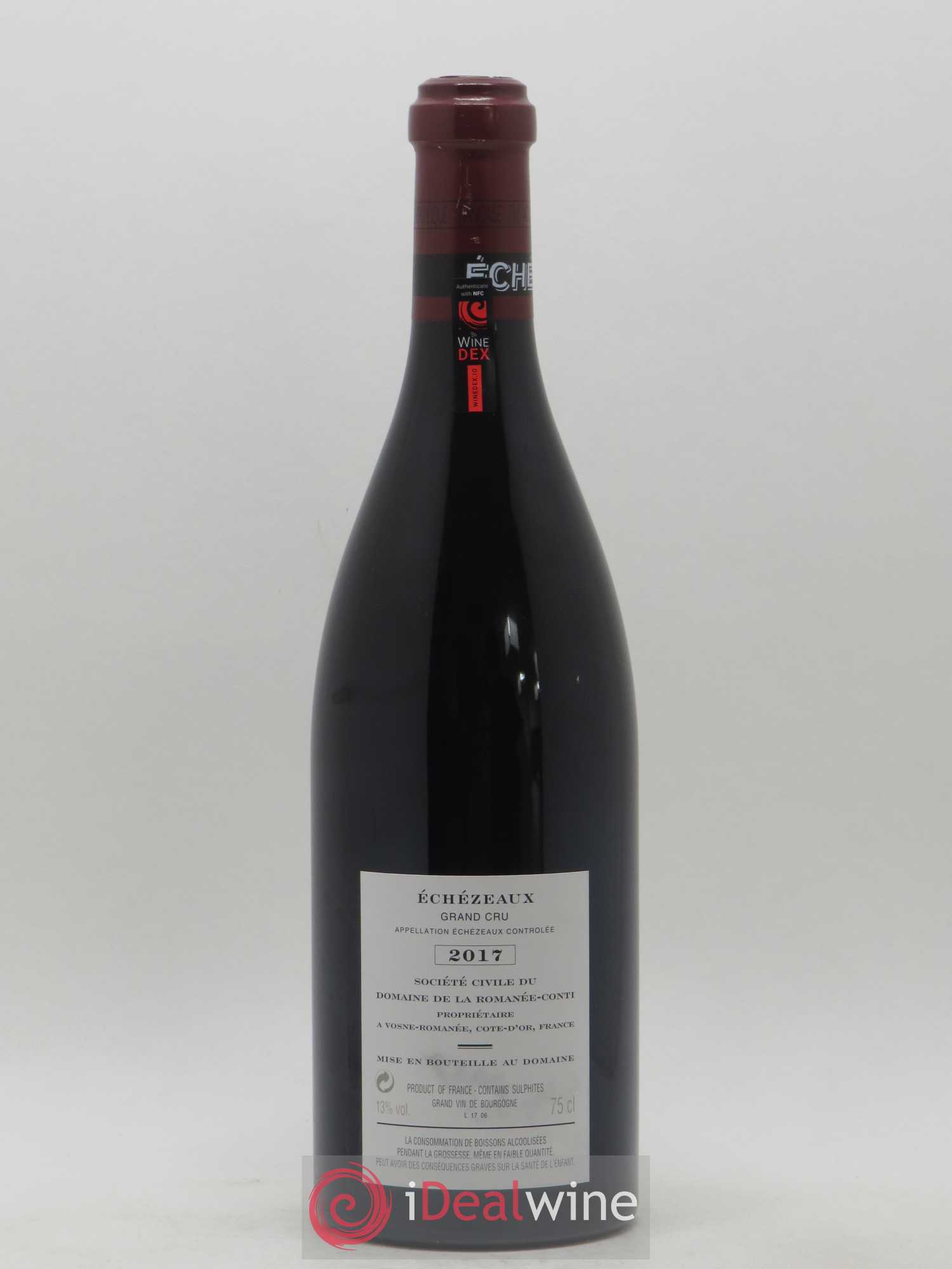 Echezeaux Grand Cru Domaine de la Romanée-Conti 2017 - Lot de 1 bouteille - 1