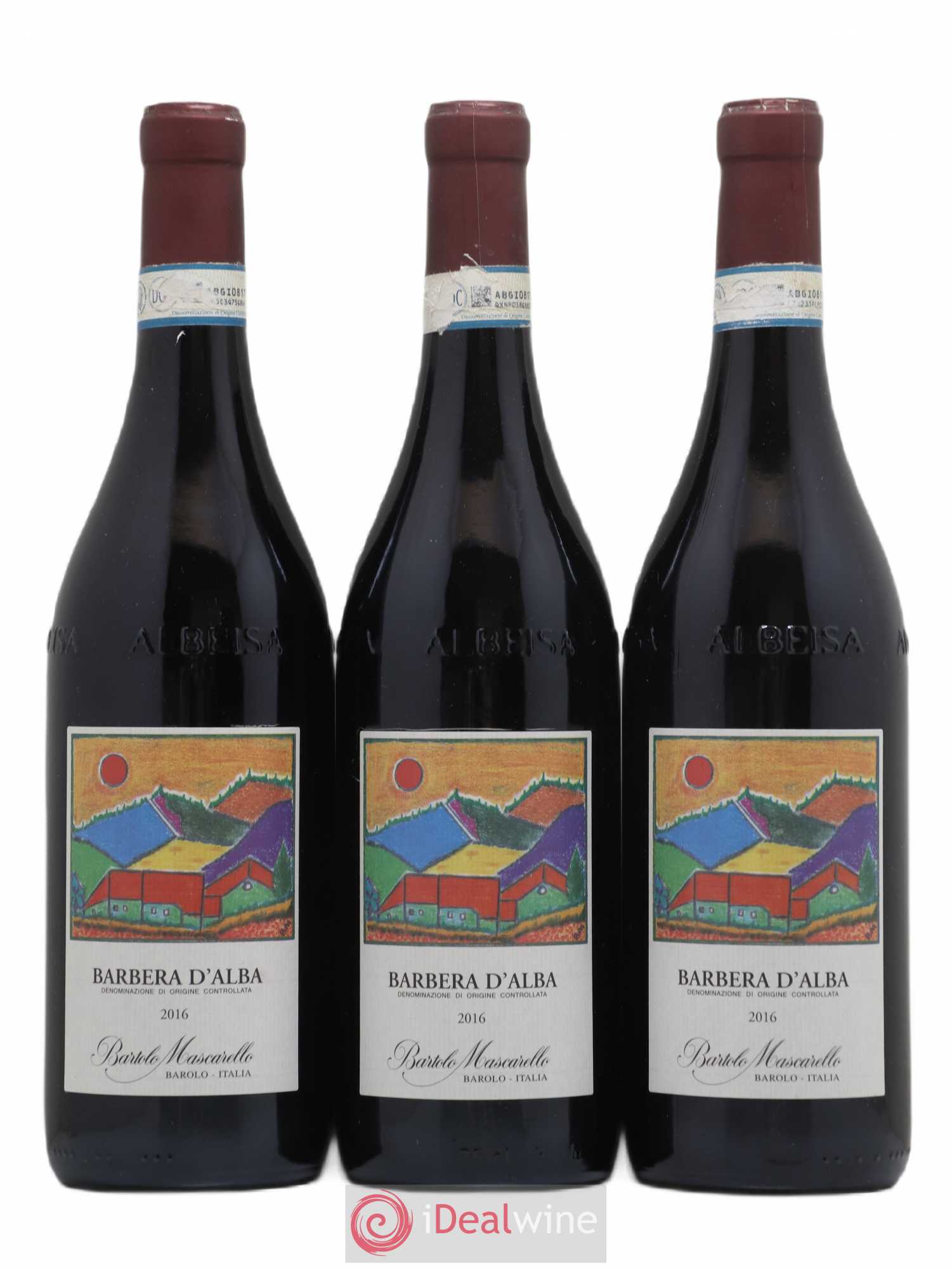 Barbera d'Alba DOC Bartolo Mascarello 2016 - Lot de 3 bouteilles - 0