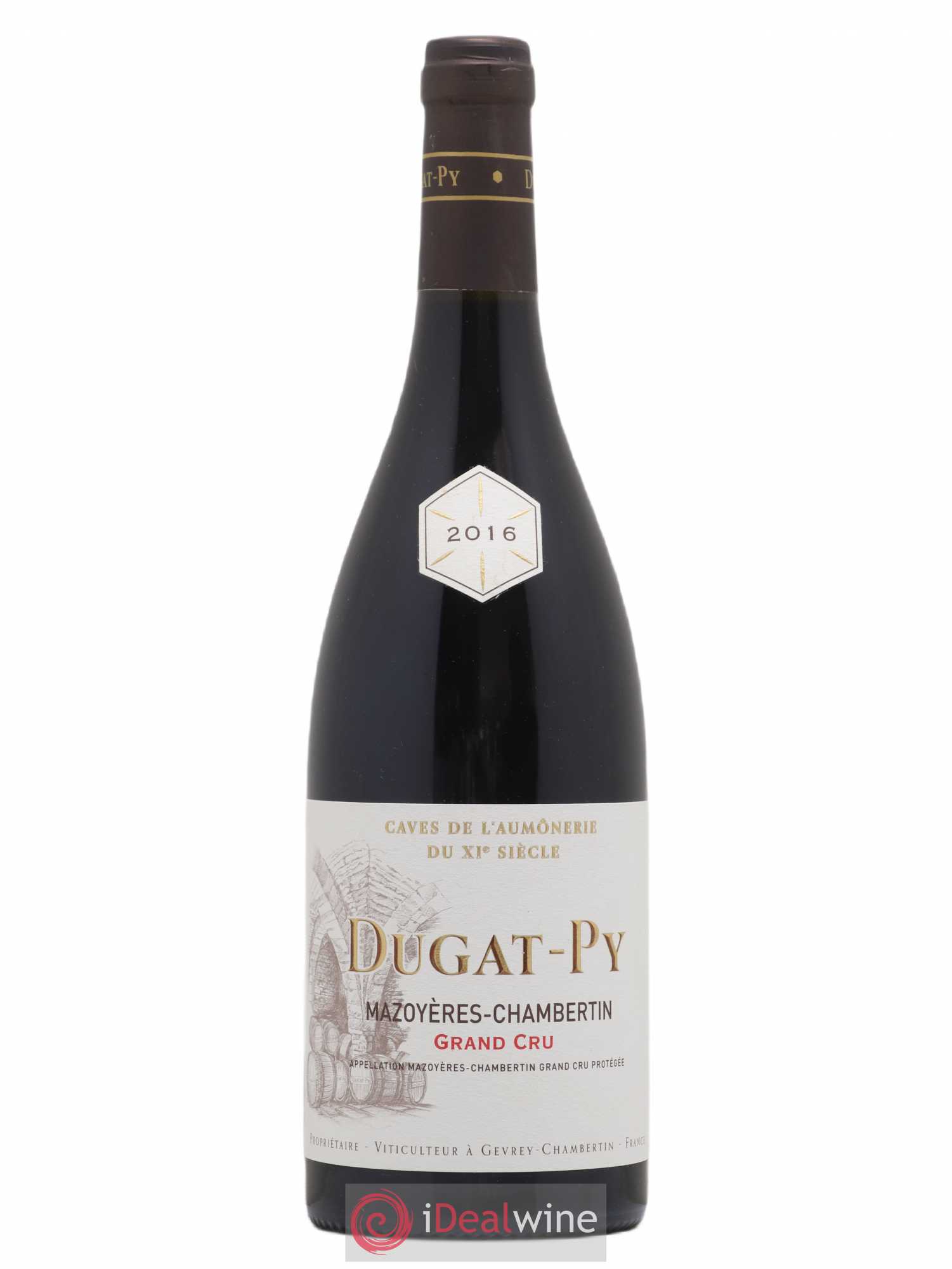 Mazoyères-Chambertin Grand Cru Dugat-Py 2016 - Lot de 1 bouteille - 0