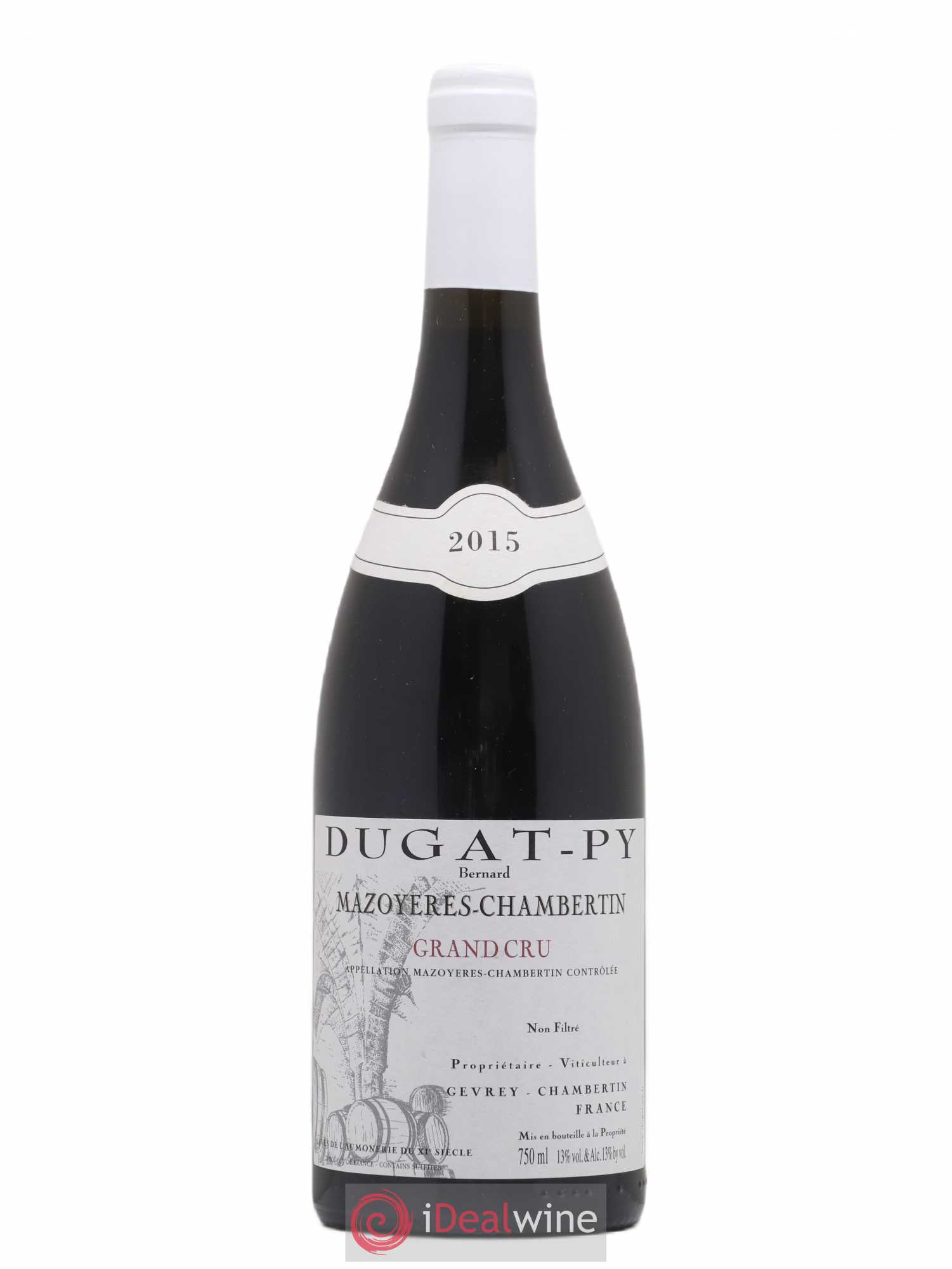 Mazoyères-Chambertin Grand Cru Dugat-Py 2015 - Lot de 1 bouteille - 0