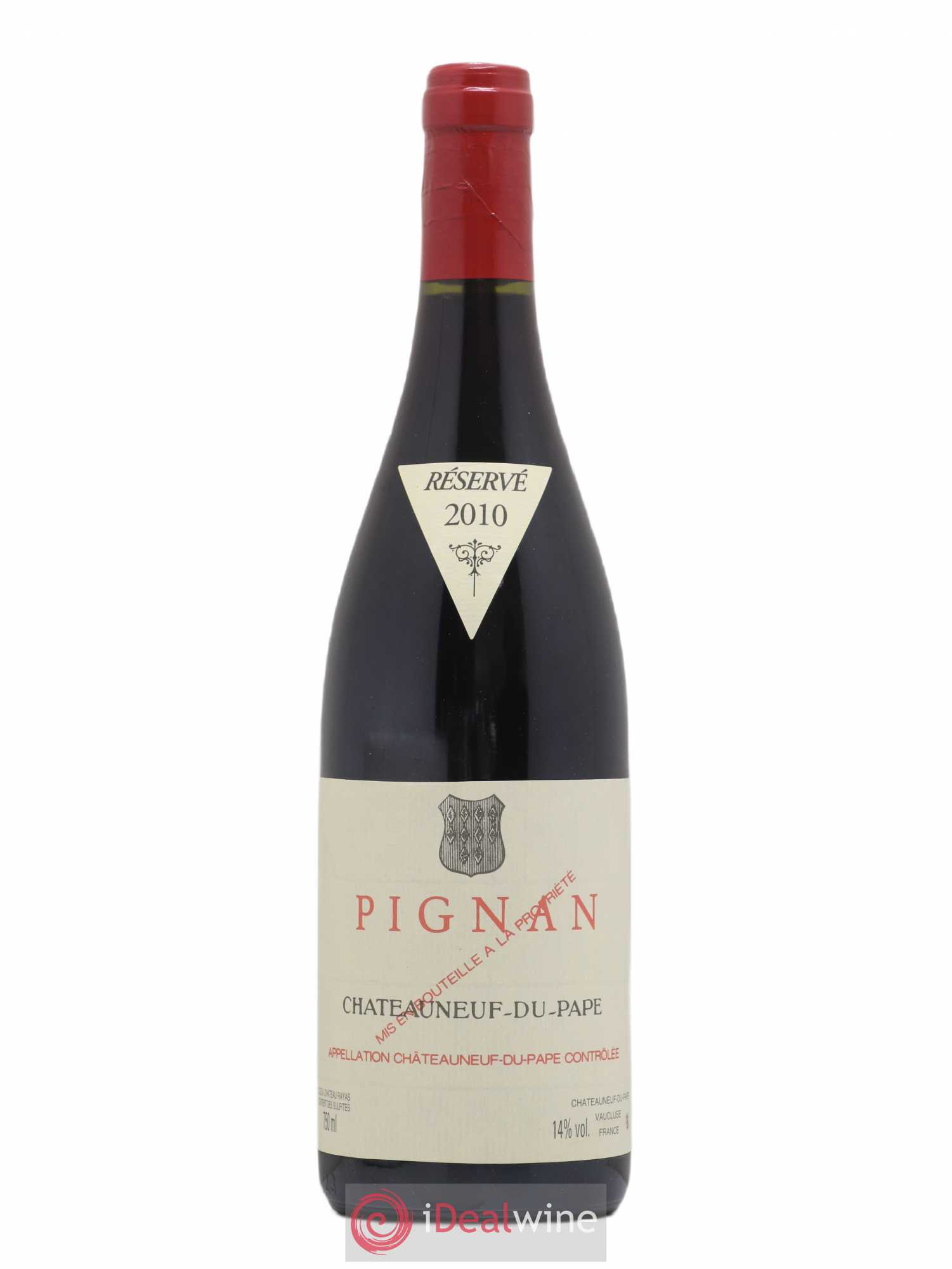Châteauneuf-du-Pape Pignan Emmanuel Reynaud 2010 - Lot de 1 bouteille - 0
