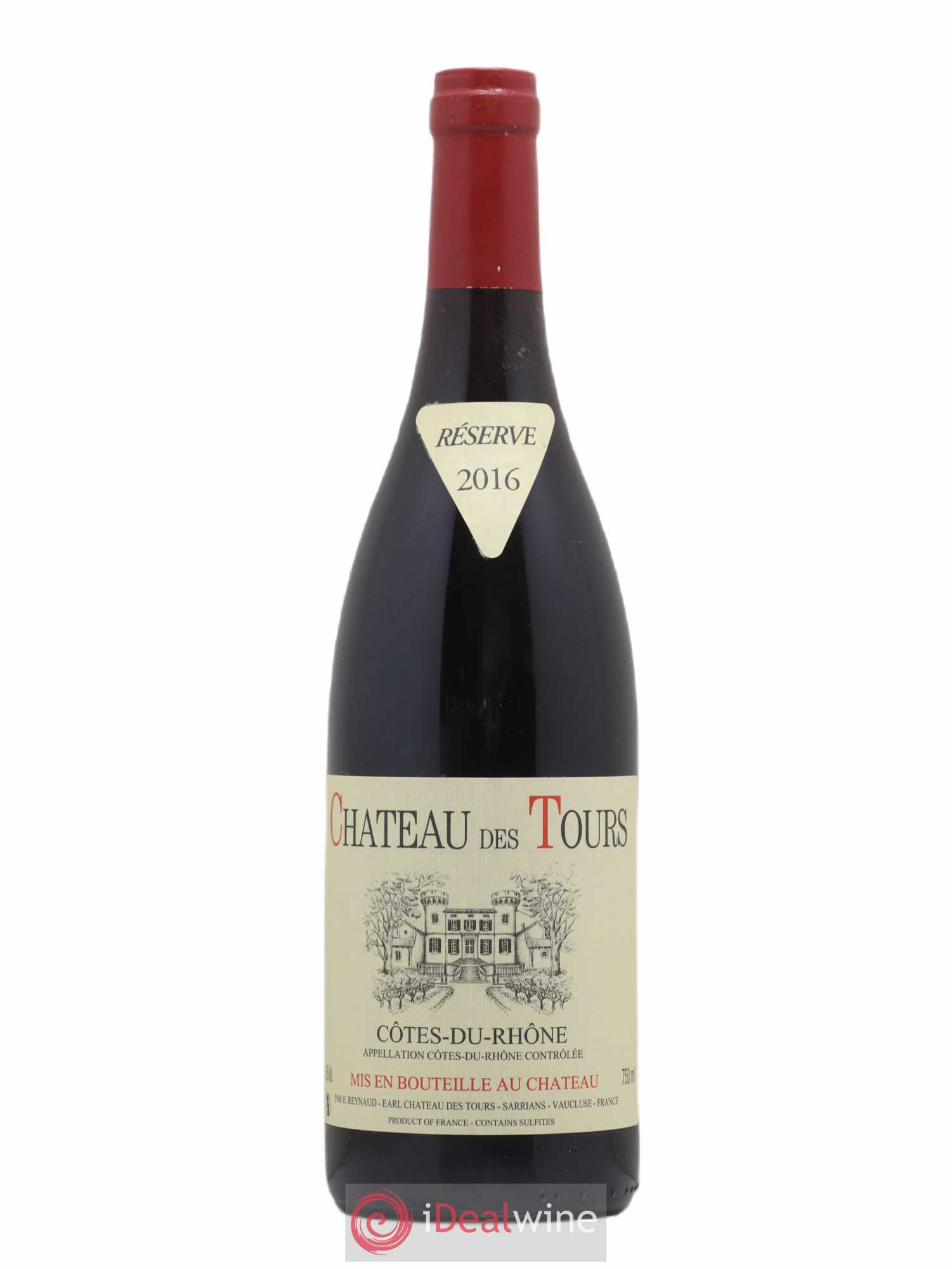 Côtes-du-Rhône Château des Tours Emmanuel Reynaud 2016 - Lot de 1 bouteille - 0