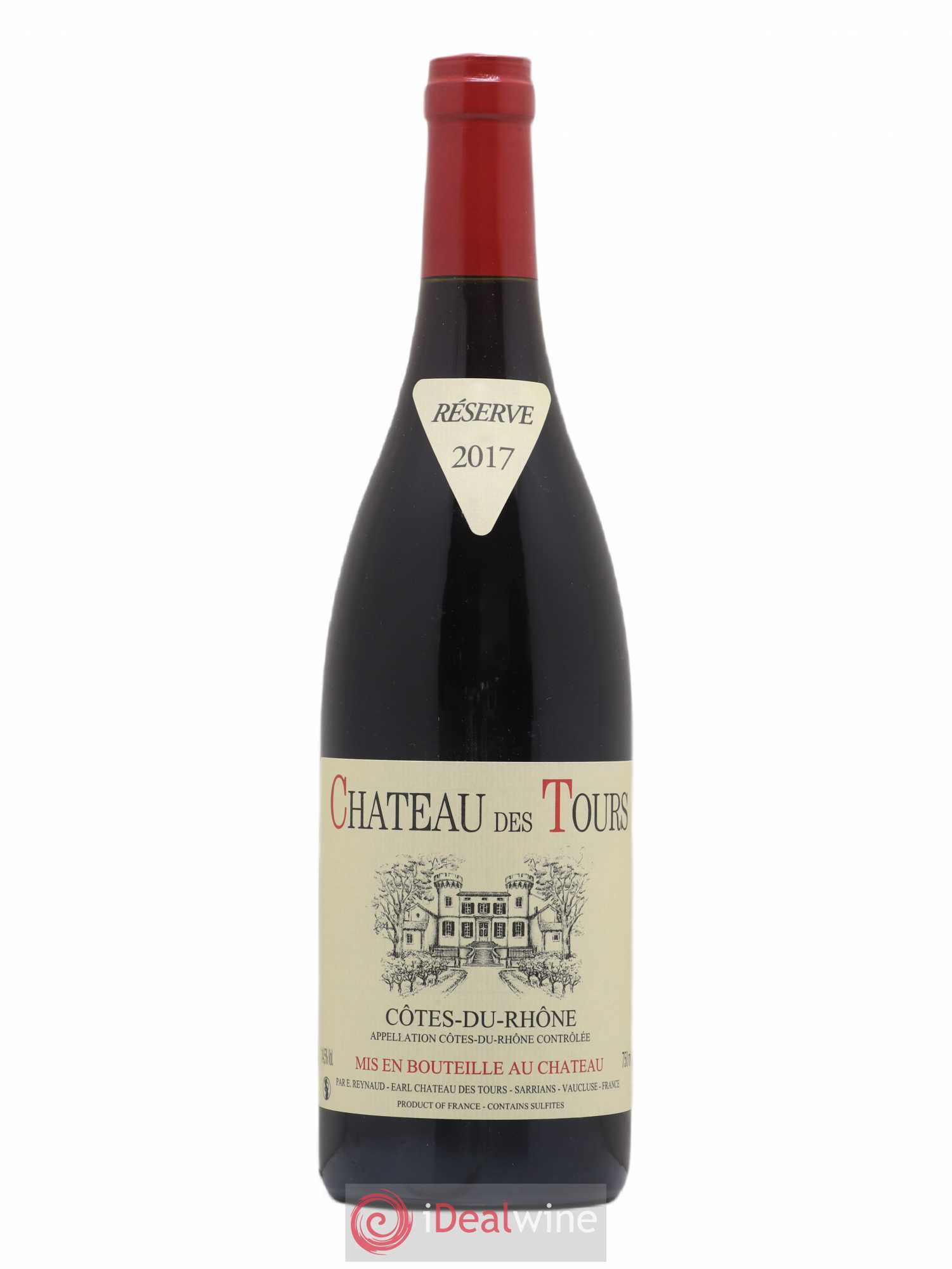 Côtes-du-Rhône Château des Tours Emmanuel Reynaud 2017 - Lot de 1 bouteille - 0