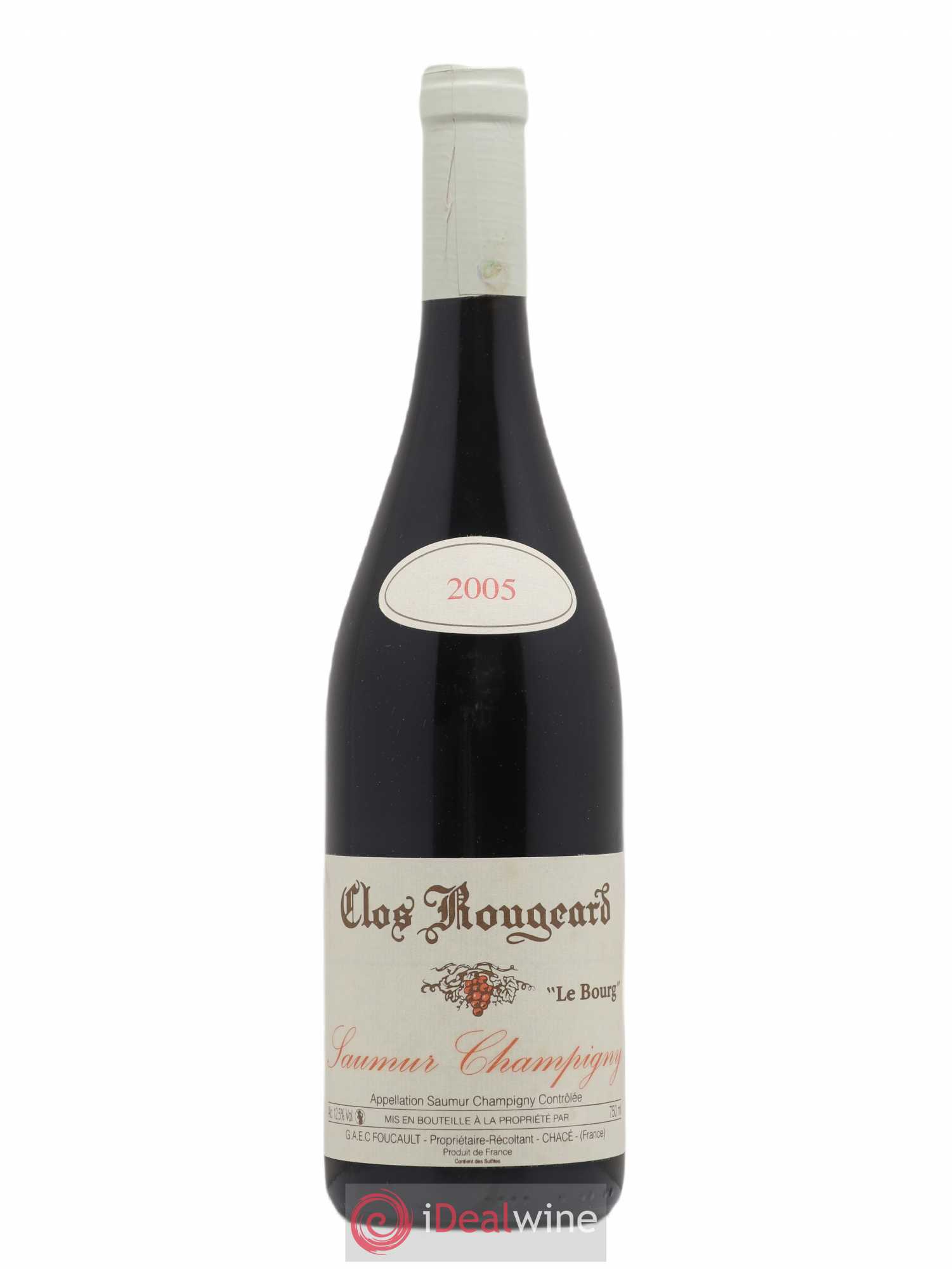 Saumur-Champigny Le Bourg Clos Rougeard 2005 - Lot de 1 bouteille - 0