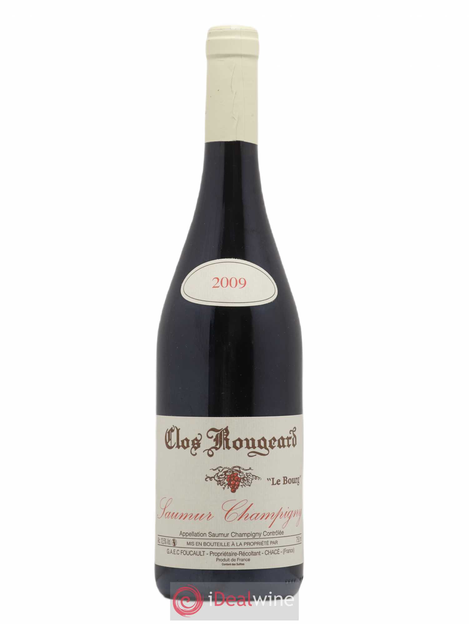 Saumur-Champigny Le Bourg Clos Rougeard 2009 - Lot de 1 bouteille - 0